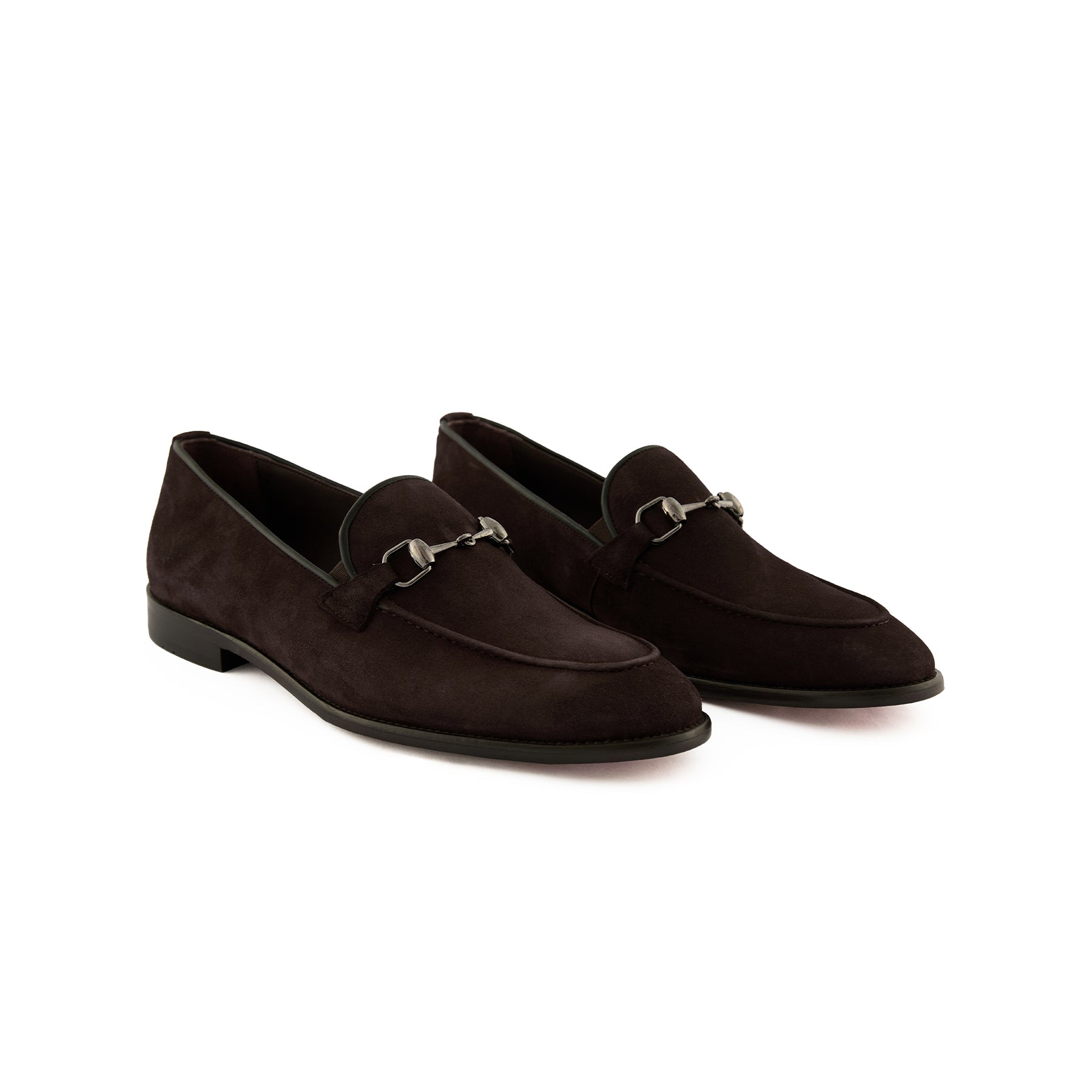 Men's Suede Calf Leather Handmade Moccasin M9010