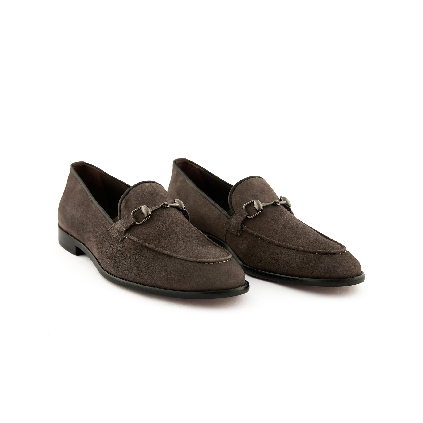 Men's Suede Calf Leather Handmade Moccasin M9010