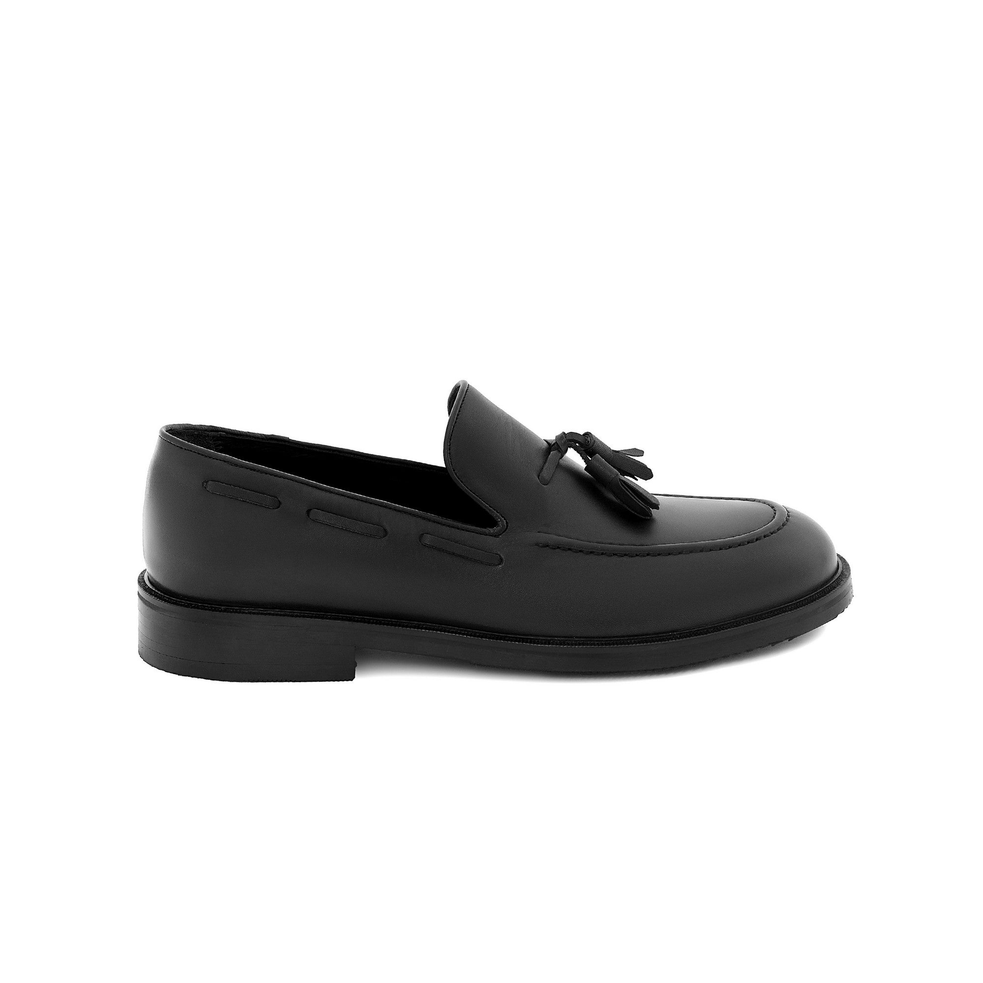Men's Calf Leather Handmade Moccasin M7054 1