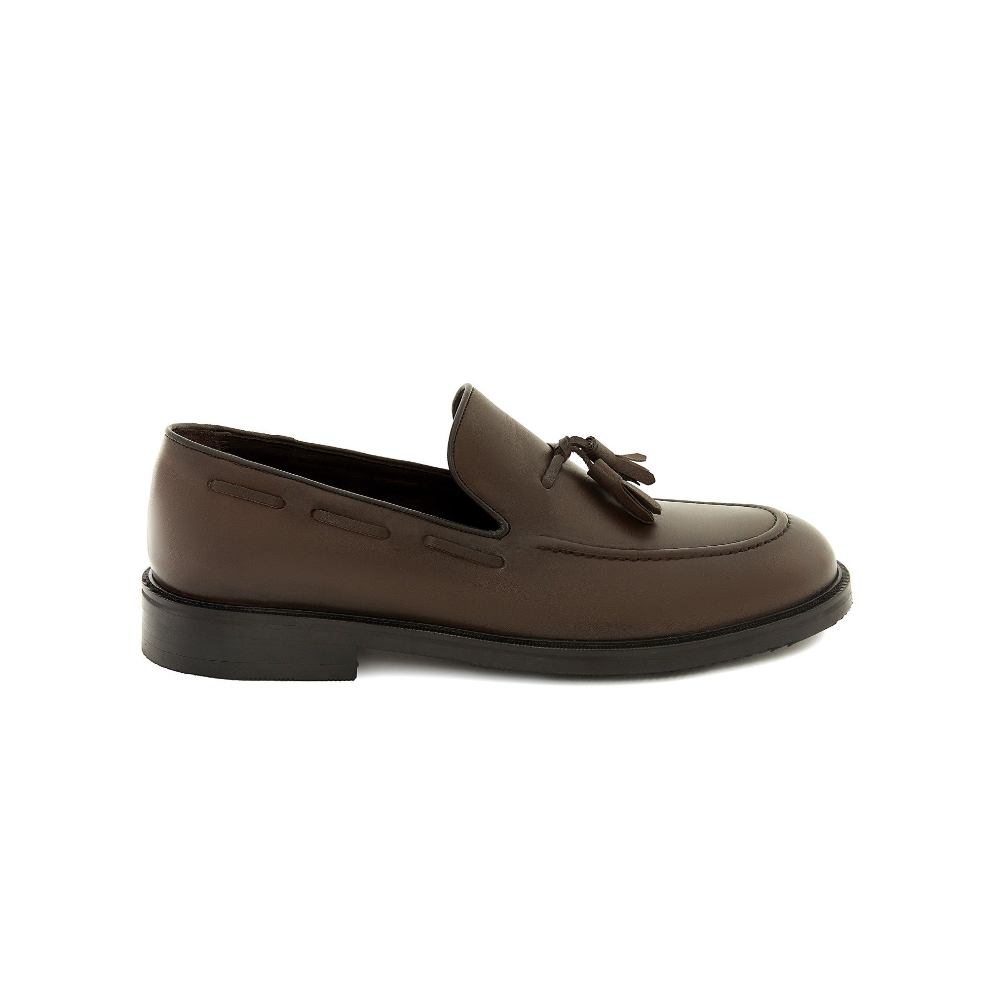 Men's Calf Leather Handmade Moccasin M7054 7