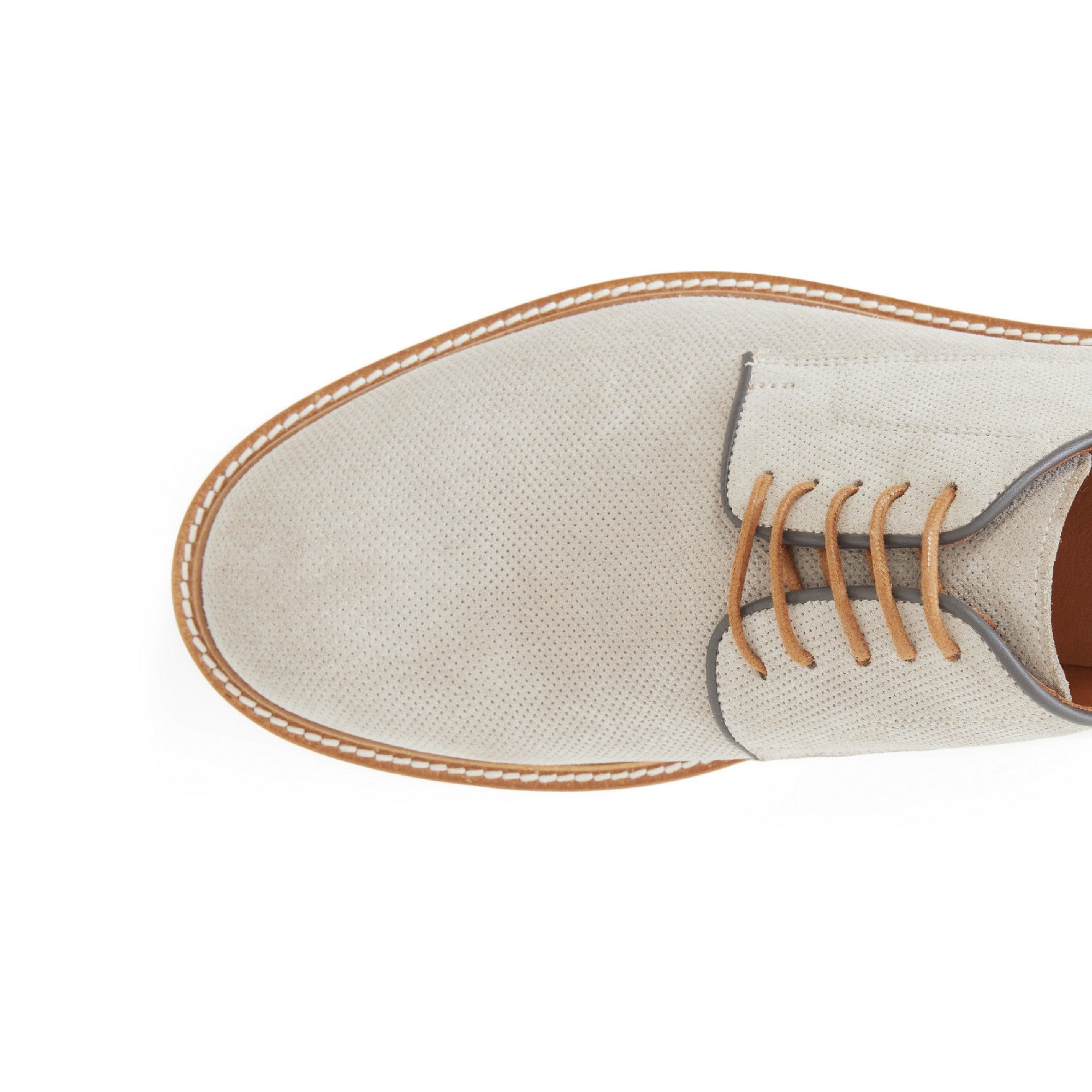 Men's Suede Calf Leather Handmade Derby M9011 12
