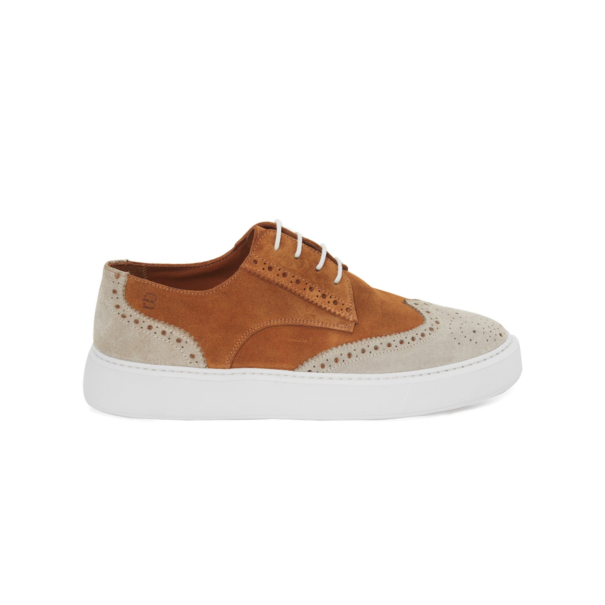 Men's Suede Calf Leather Handmade Oxford M9012 7