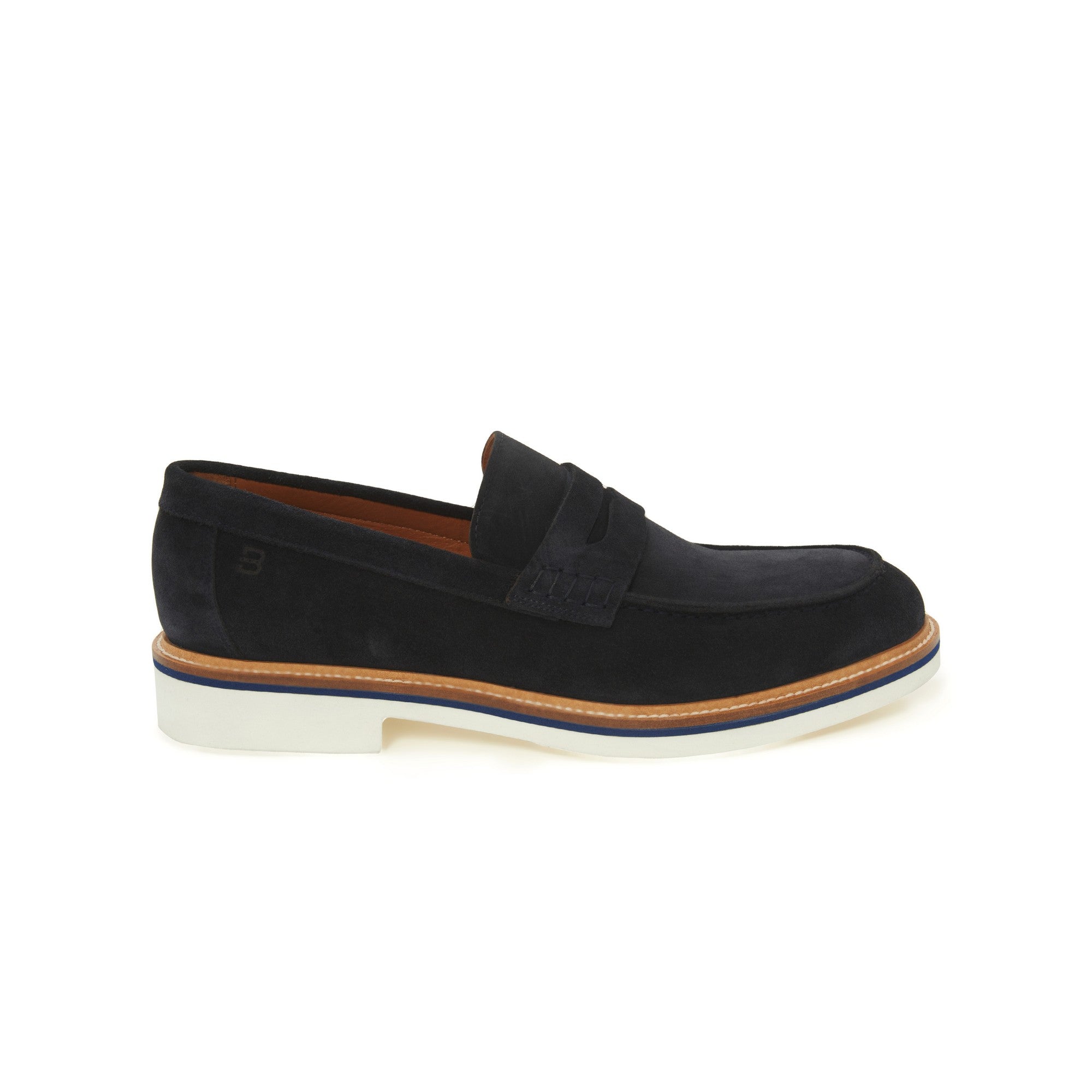 Men's Suede Calf Leather Handmade Loafer M9014 7