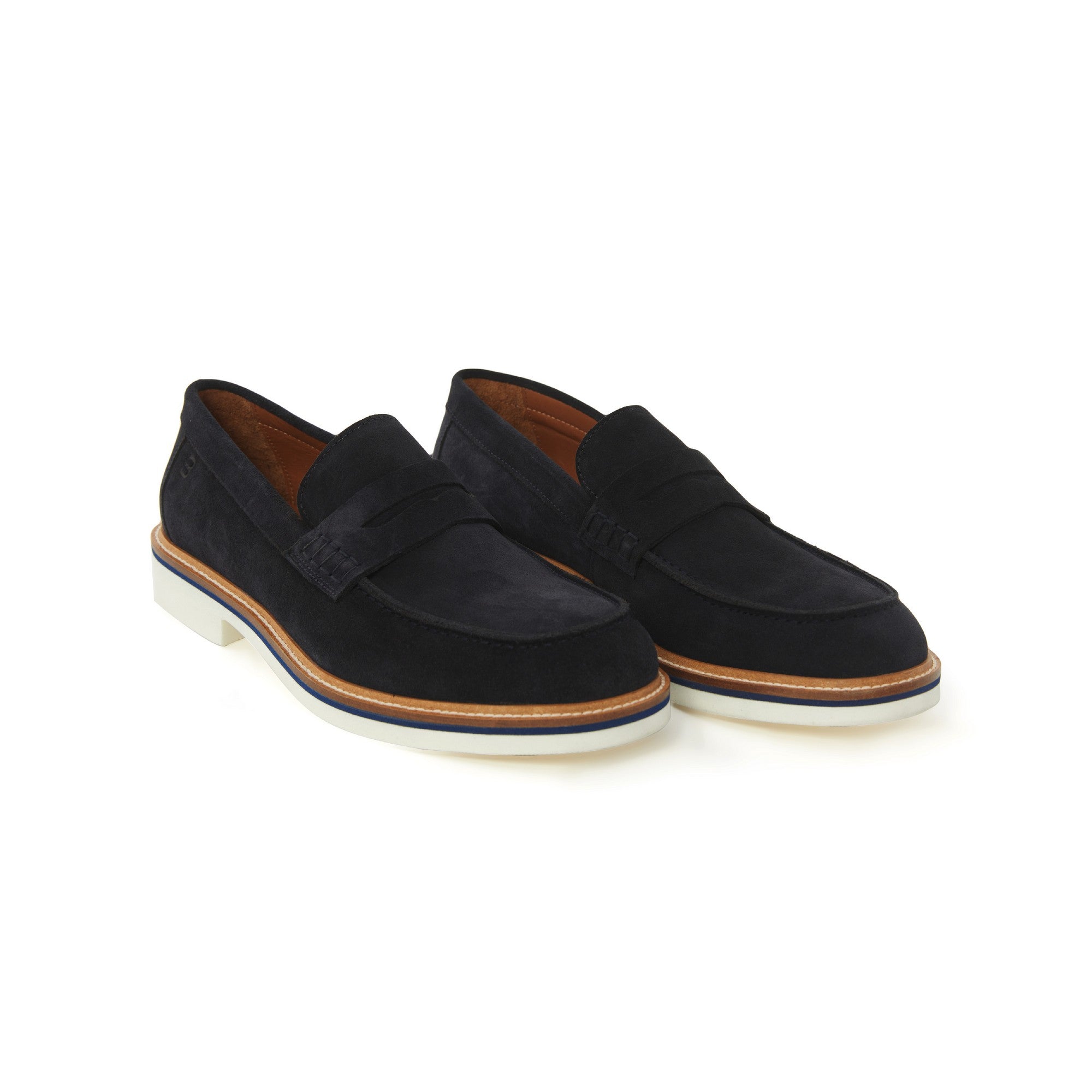 Men's Suede Calf Leather Handmade Loafer M9014 8