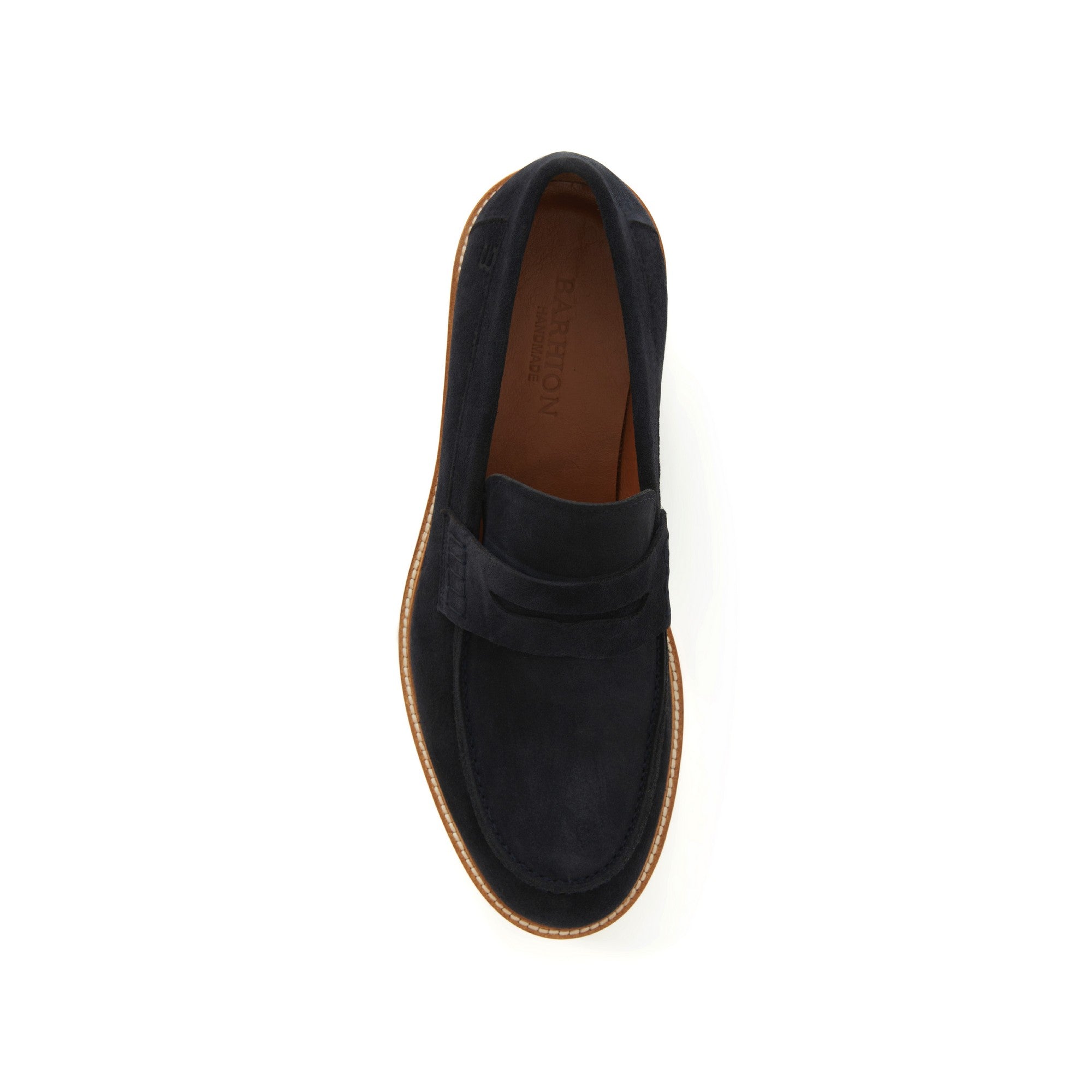Men's Suede Calf Leather Handmade Loafer M9014 11