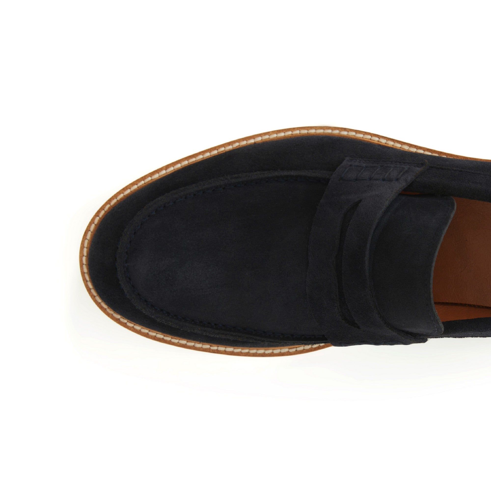 Men's Suede Calf Leather Handmade Loafer M9014 12