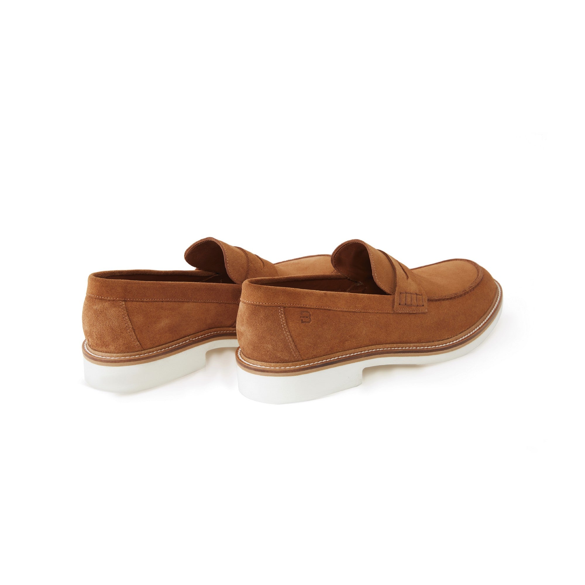 Men's Suede Calf Leather Handmade Loafer M9014 15