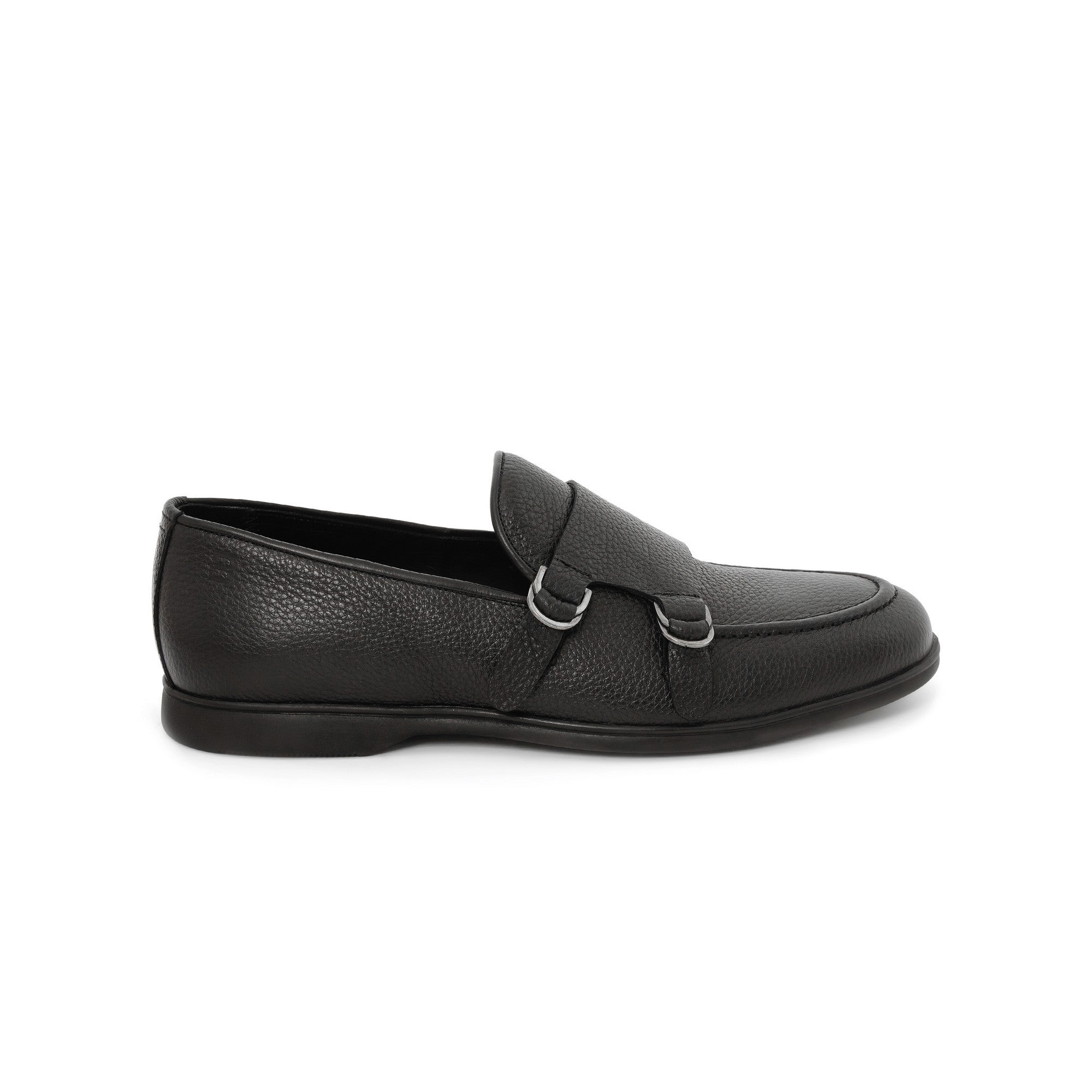 Men's Suede Leather Handmade Monk M9015 13