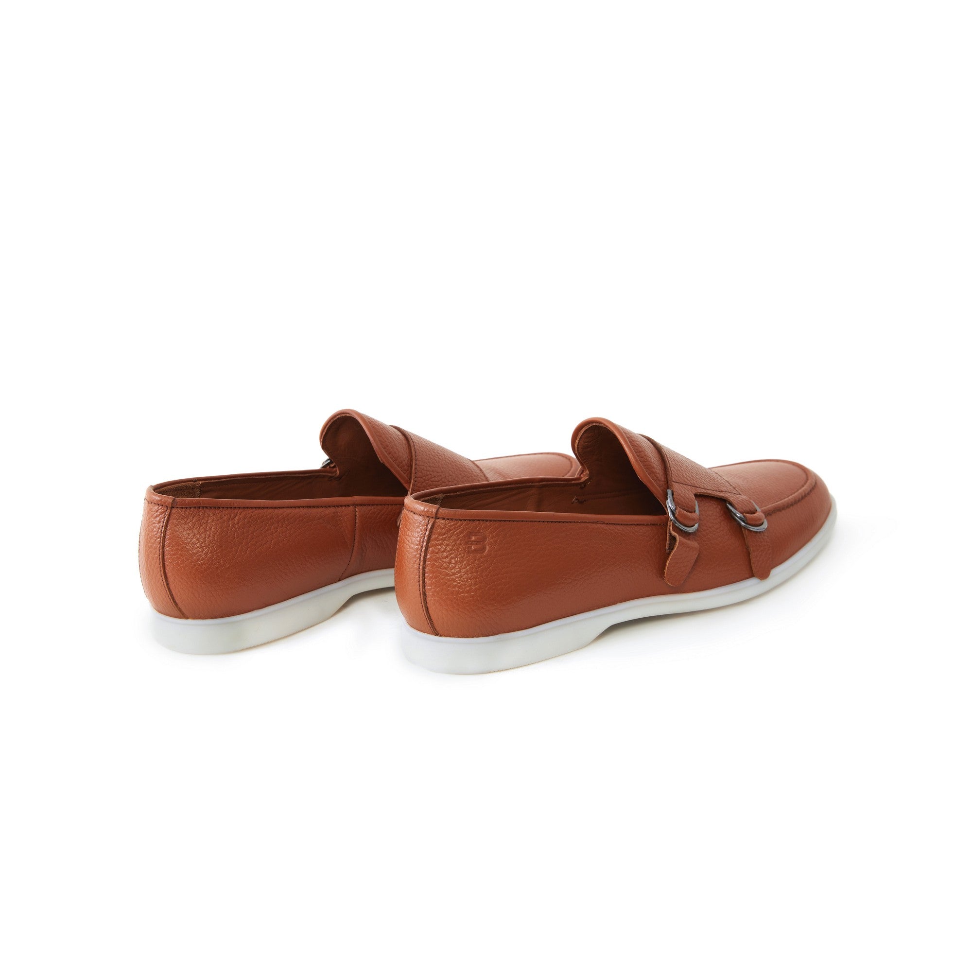 Men's Suede Leather Handmade Monk M9015 21