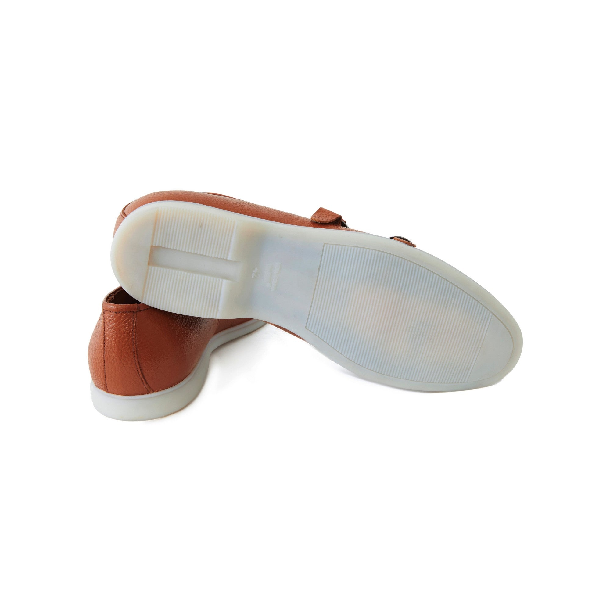 Men's Suede Leather Handmade Monk M9015 22