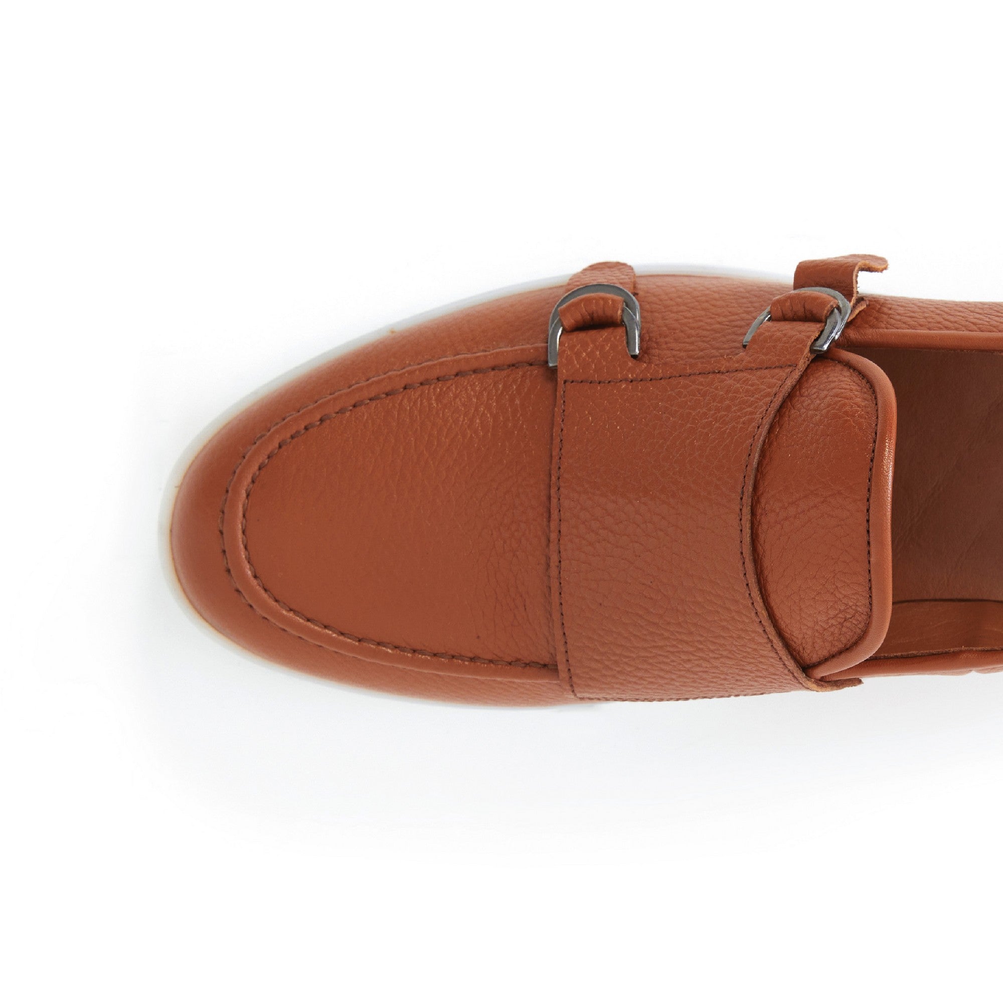 Men's Suede Leather Handmade Monk M9015 24