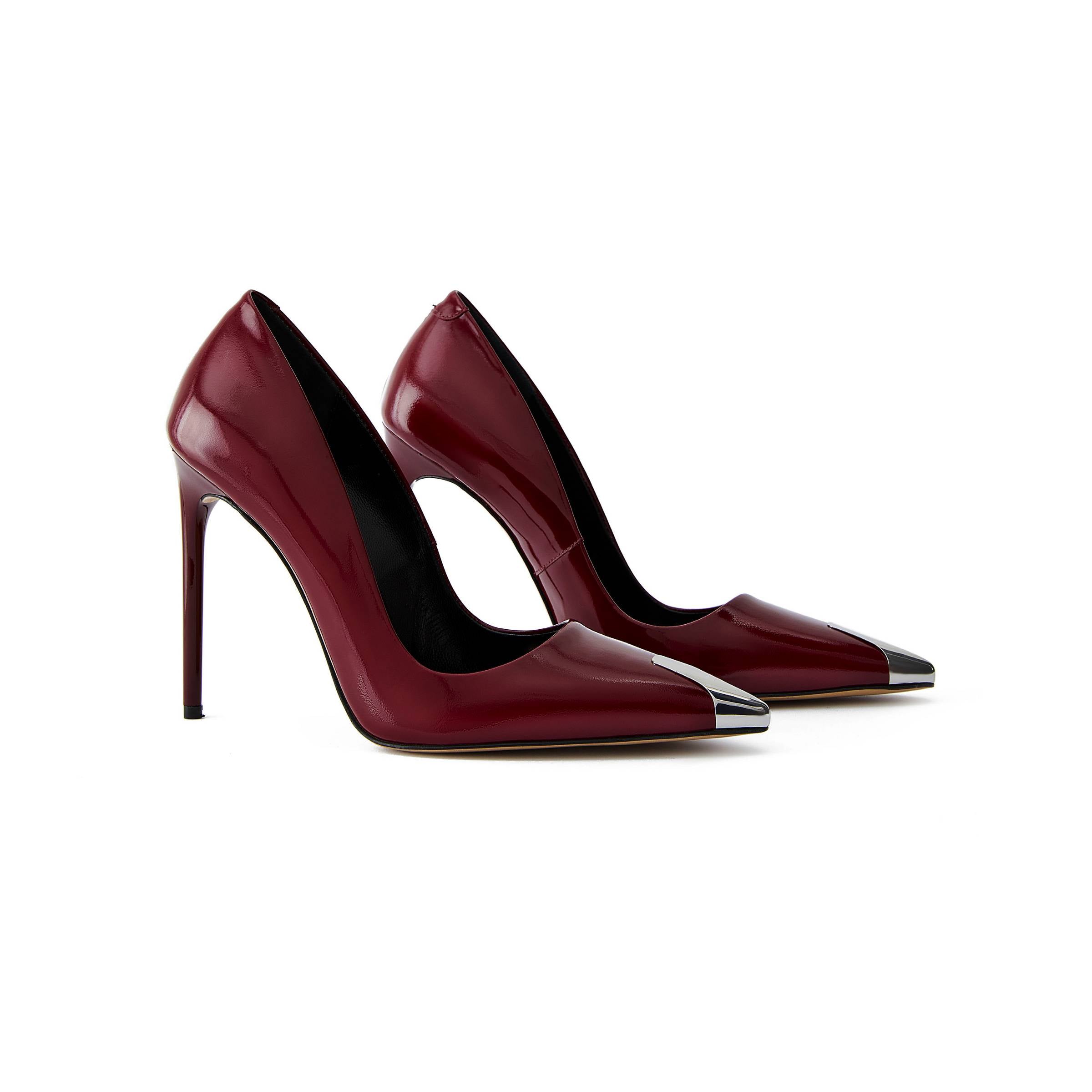 Women's Rugan Calf Leather Handmade Stiletto W2000 2