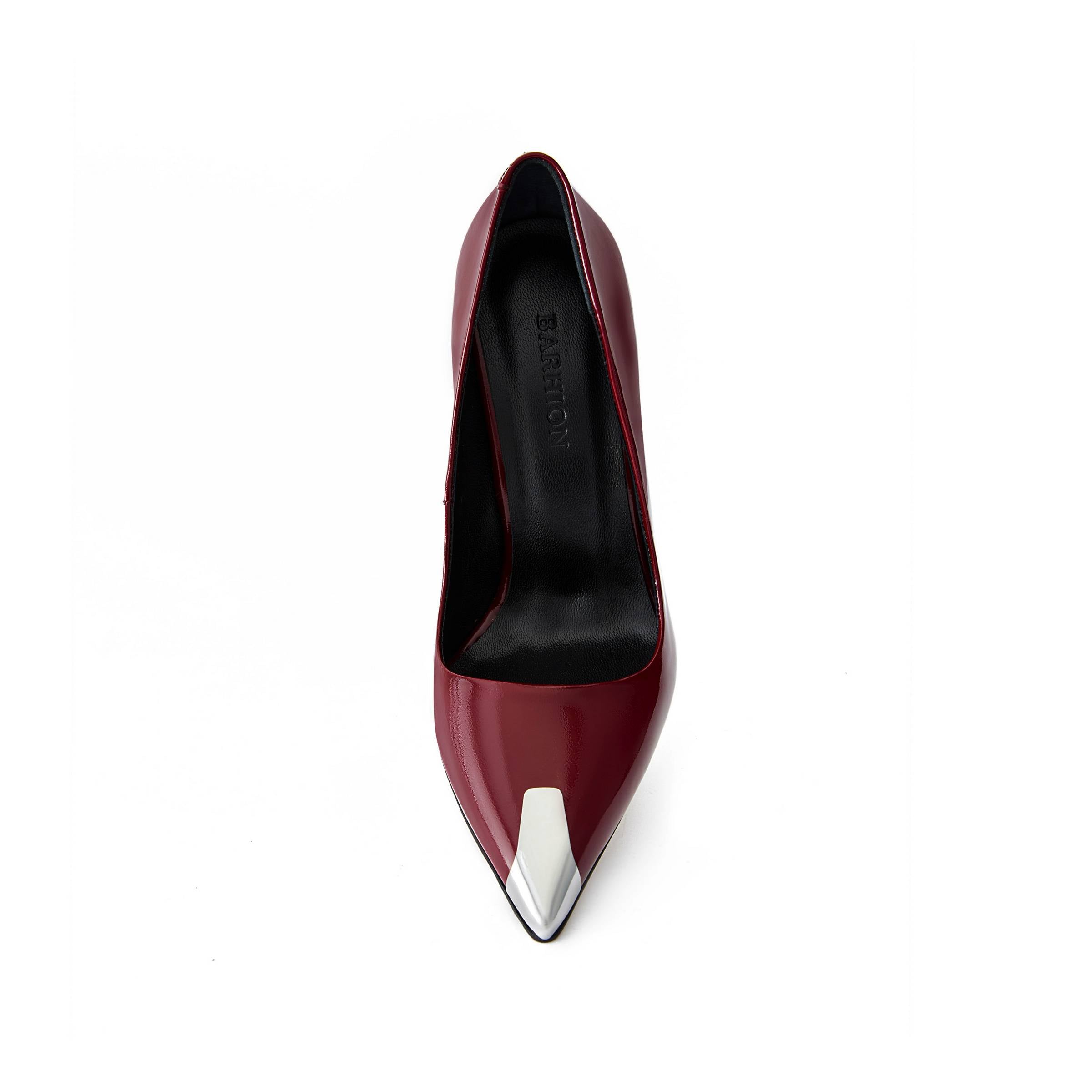 Women's Rugan Calf Leather Handmade Stiletto W2000 5