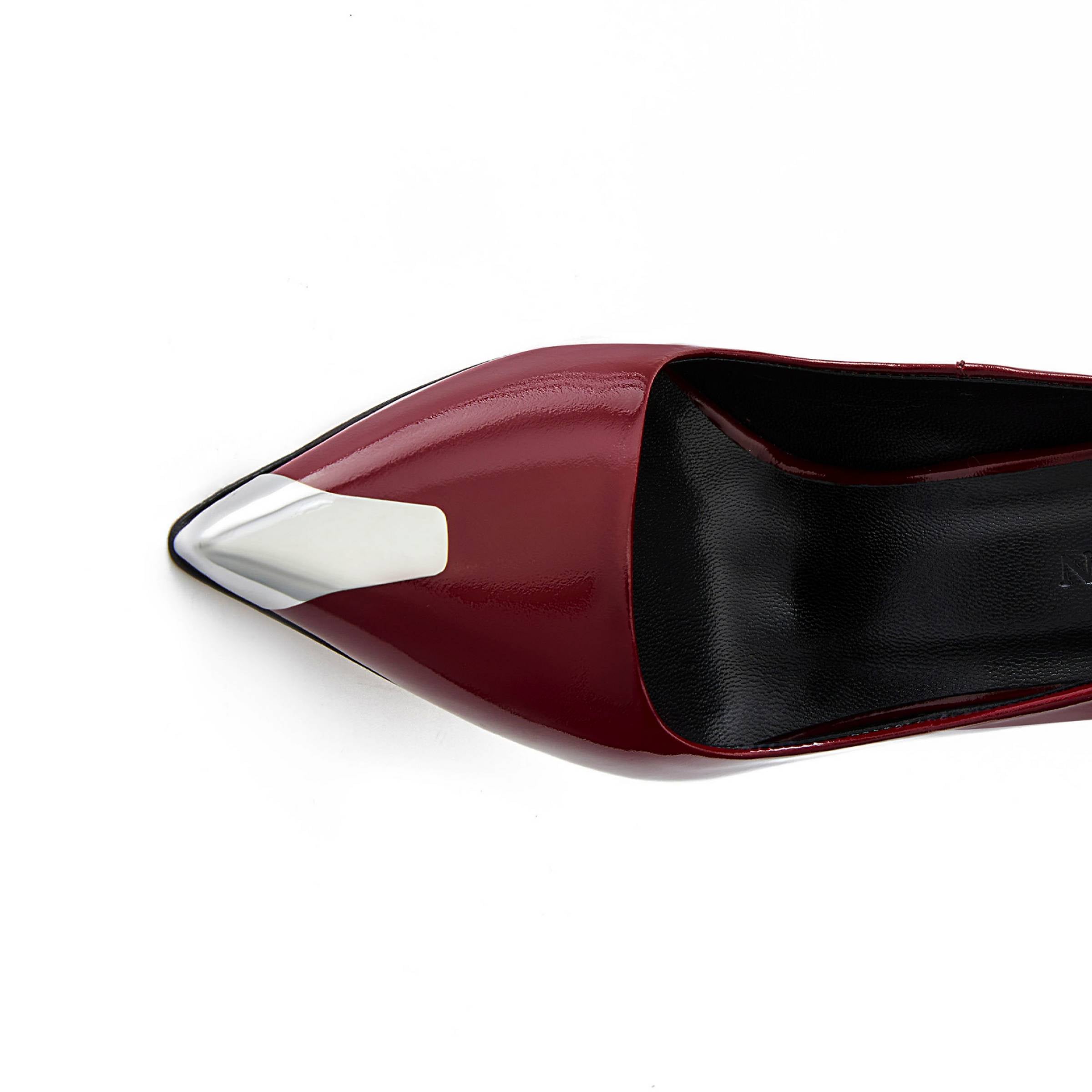 Women's Rugan Calf Leather Handmade Stiletto W2000 6