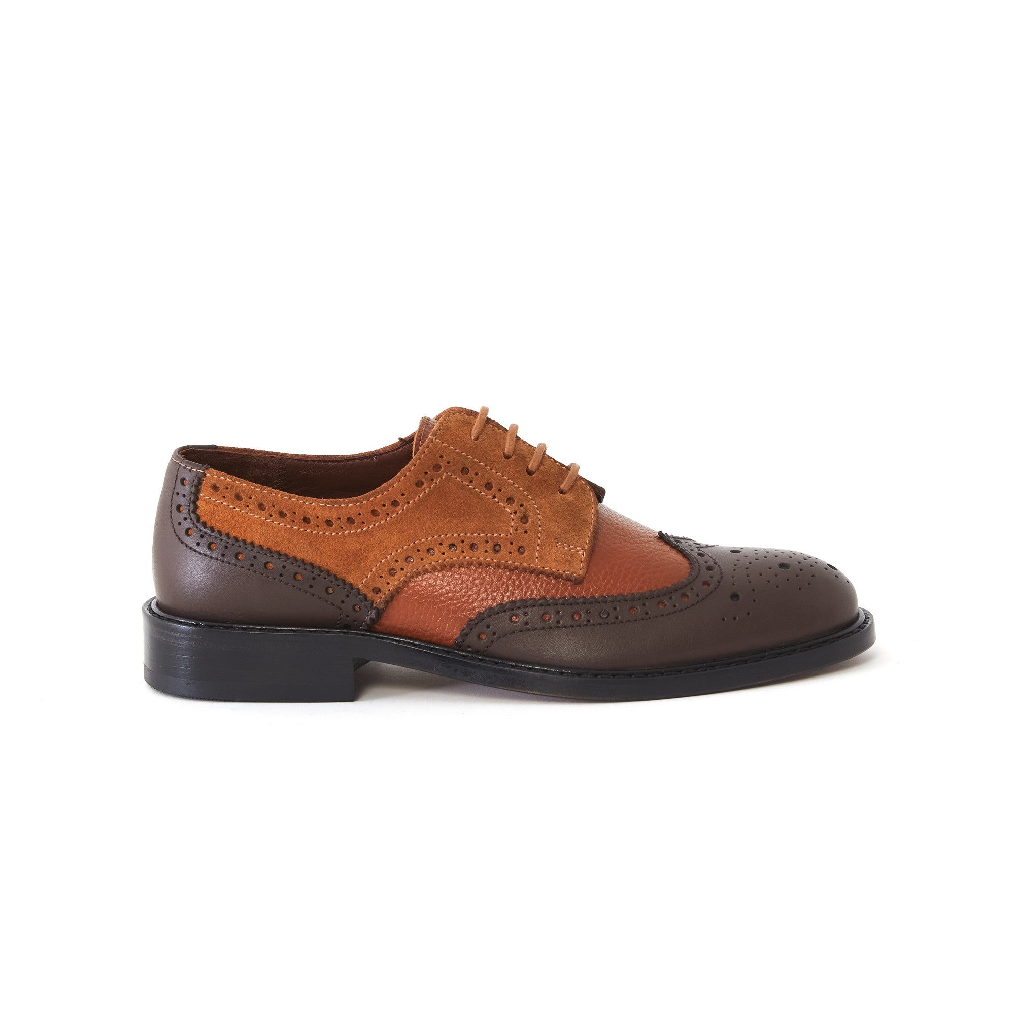 Women's Calf Leather Handmade Oxford W5028 1