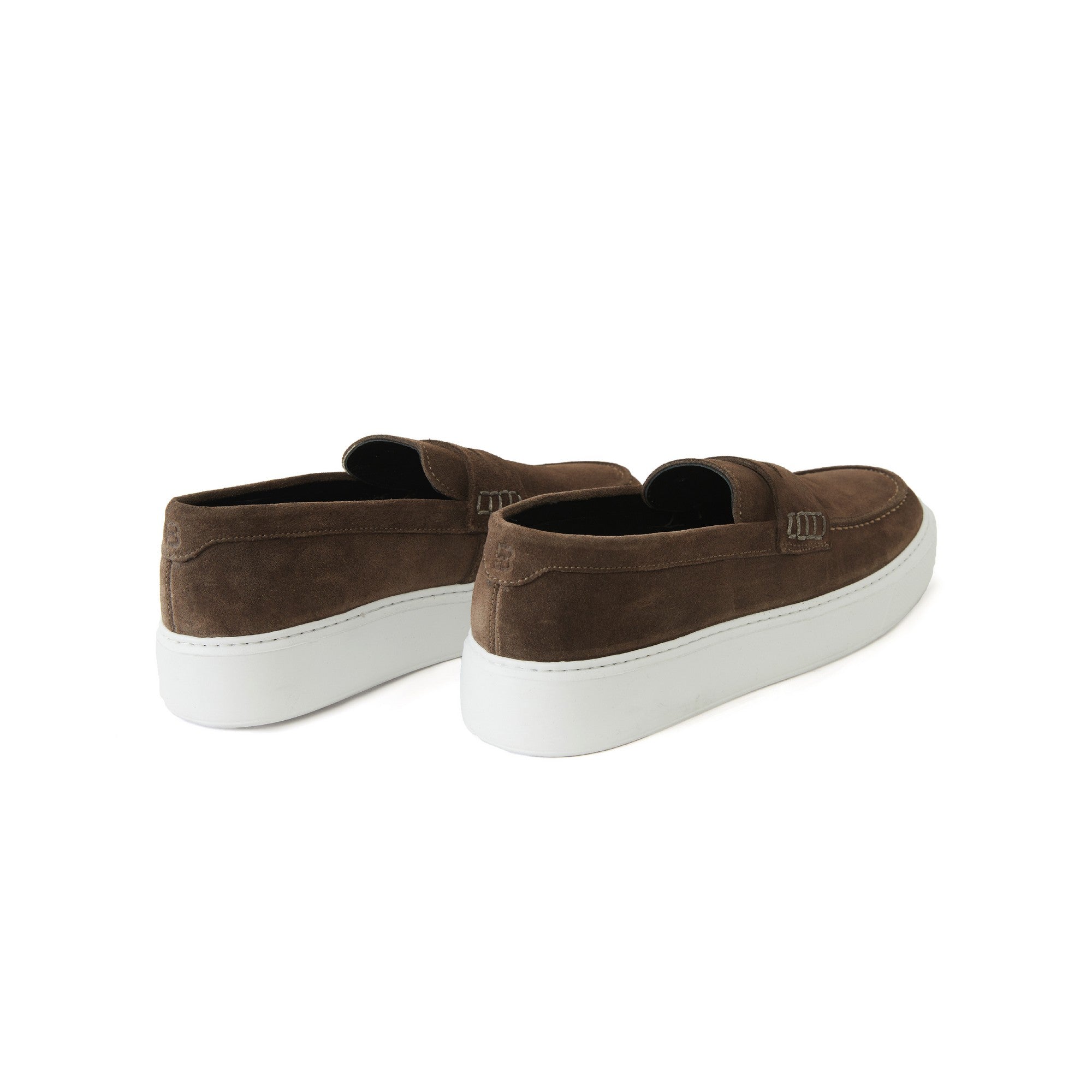 Women's Suede Calf Leather Handmade Loafer W5026 9