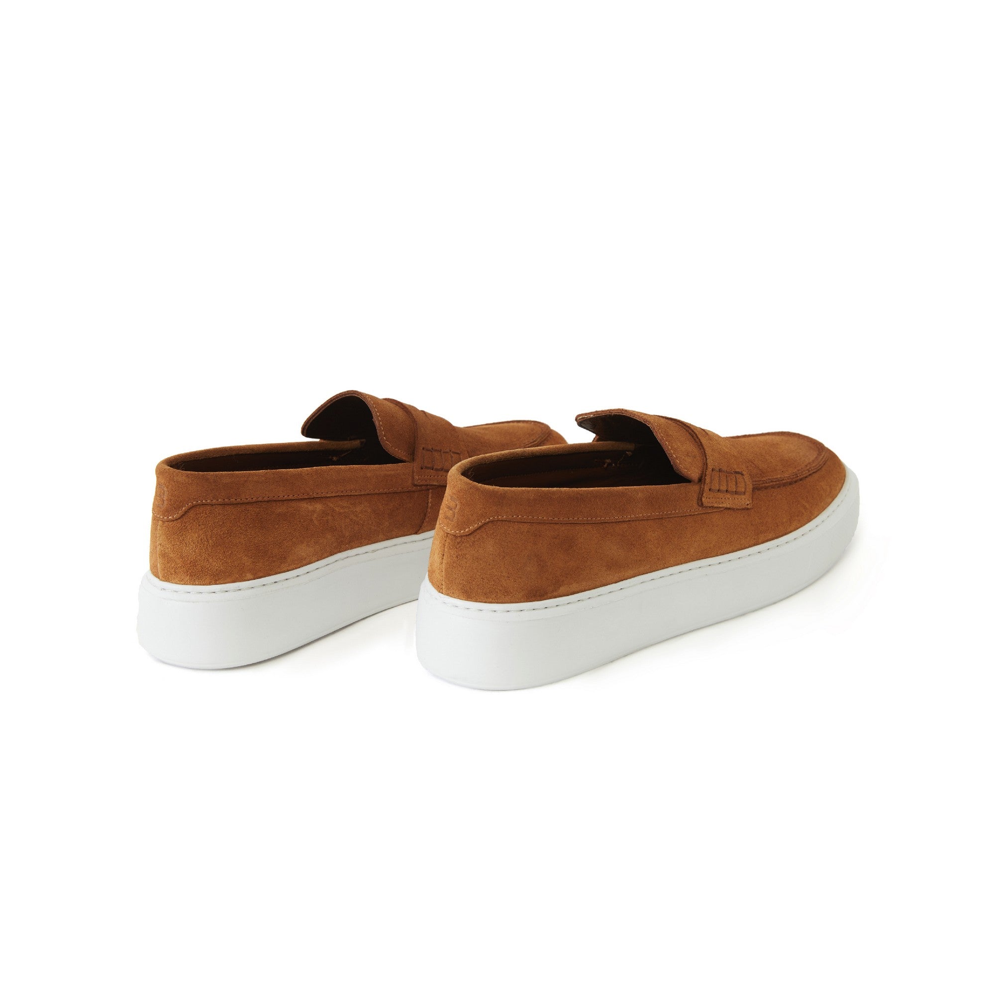 Women's Suede Calf Leather Handmade Loafer W5026 15