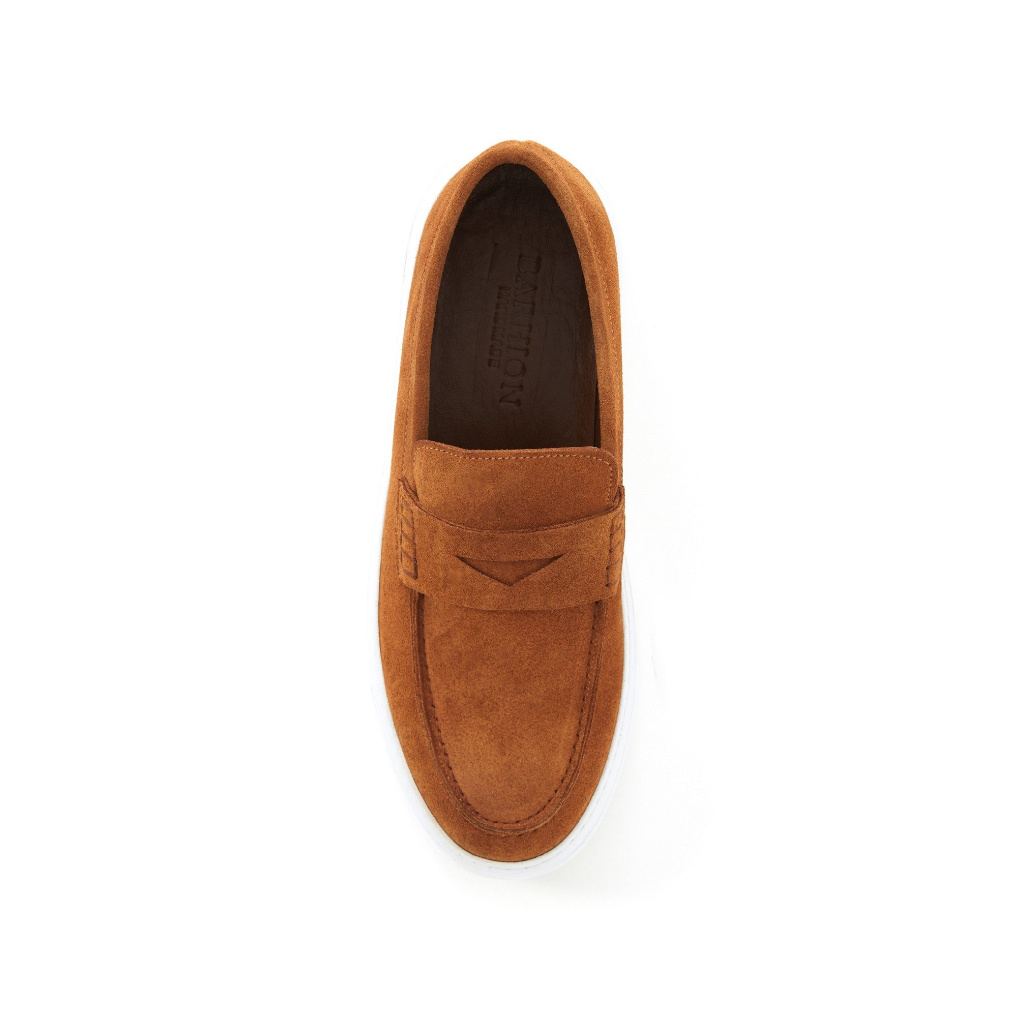 Women's Suede Calf Leather Handmade Loafer W5026 17