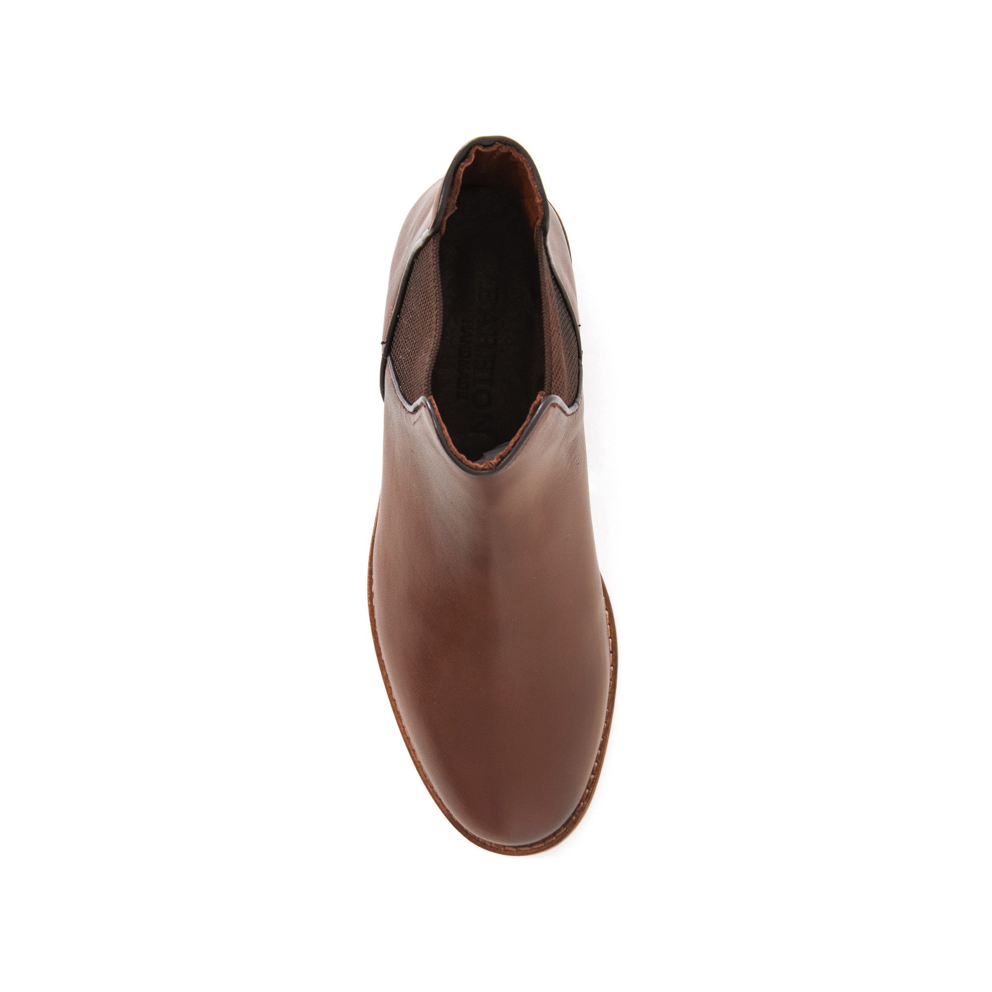 Women's Calf Leather Handmade Chelsea Boots W4004 11