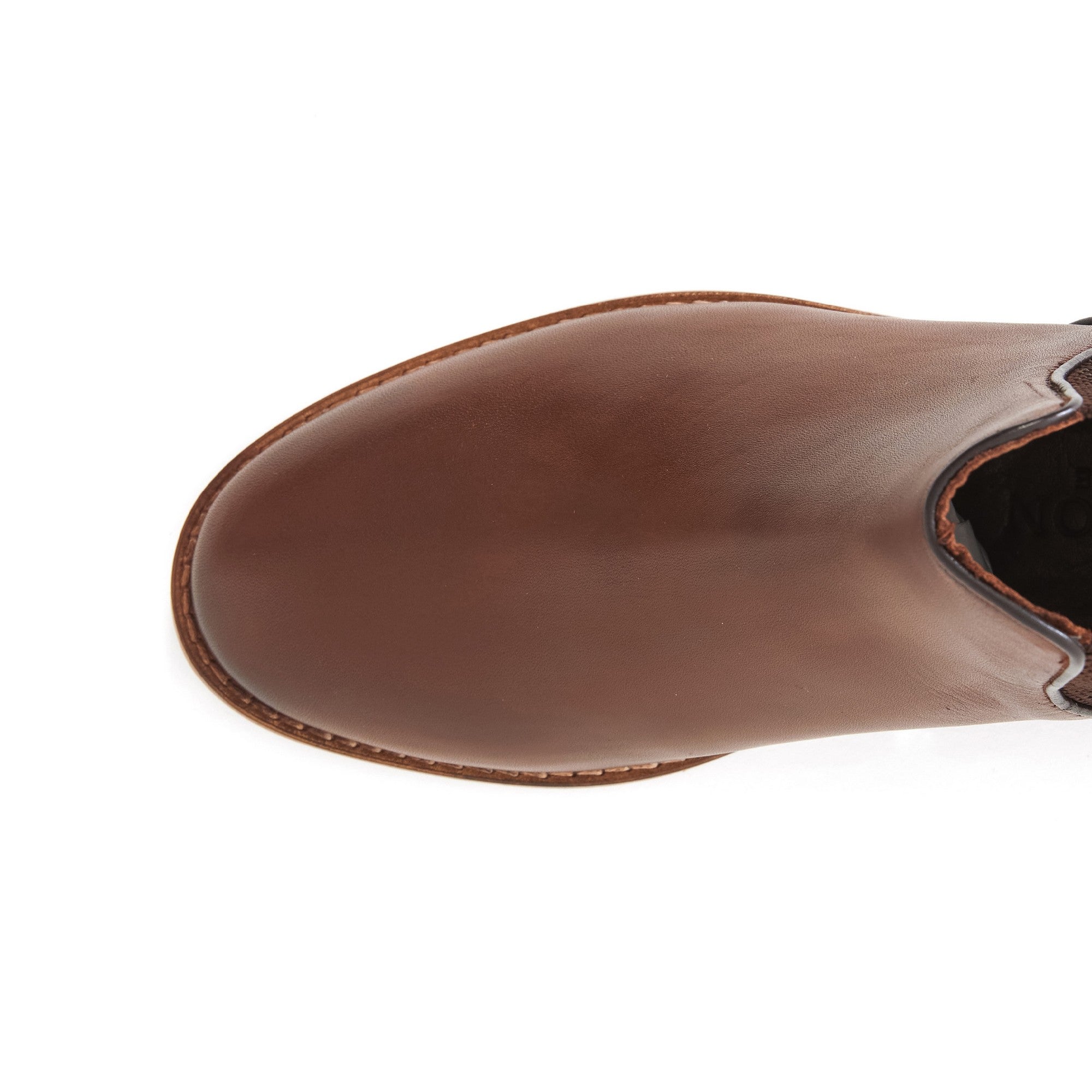 Women's Calf Leather Handmade Chelsea Boots W4004 12