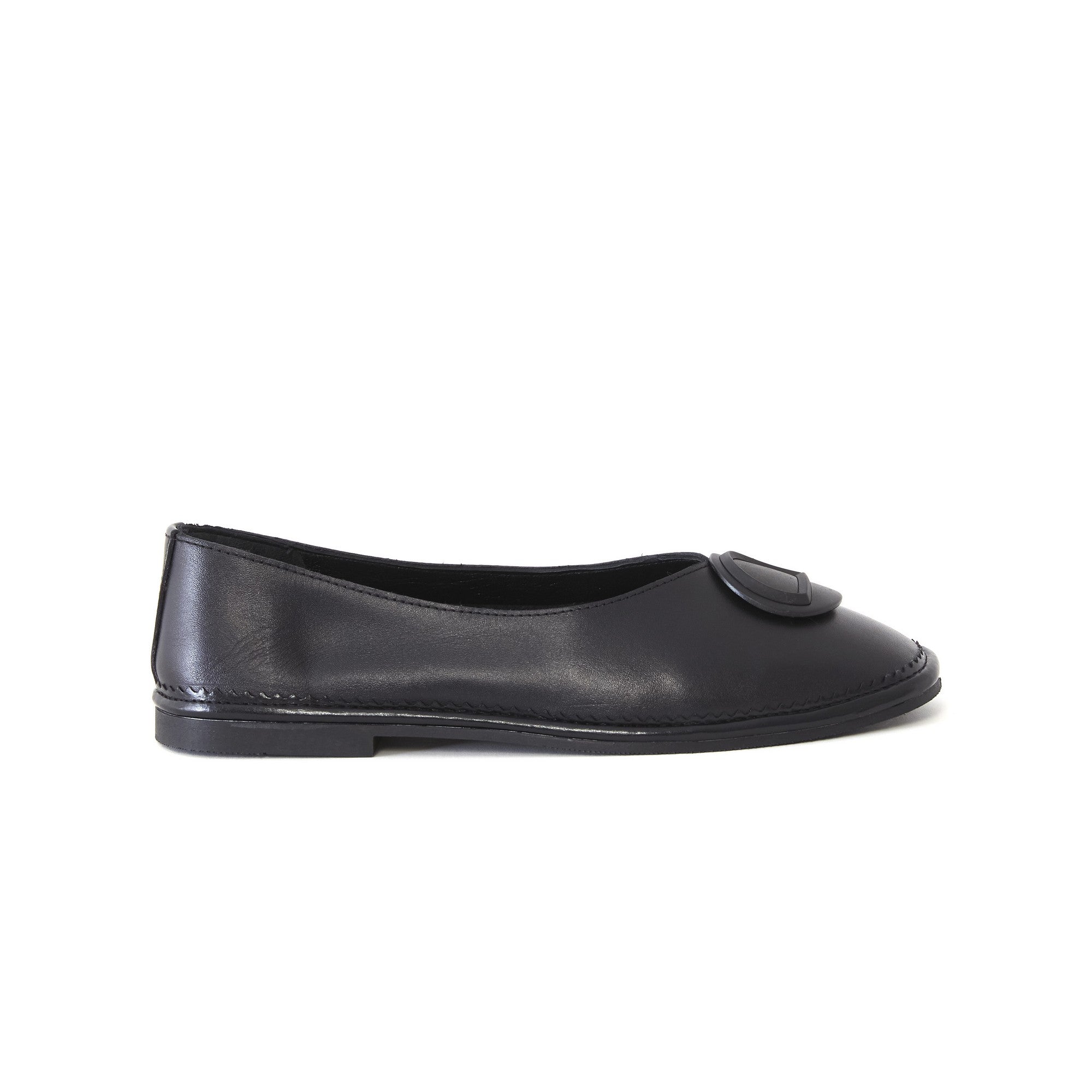 Women's Calf Leather Handmade Flats W3002 7