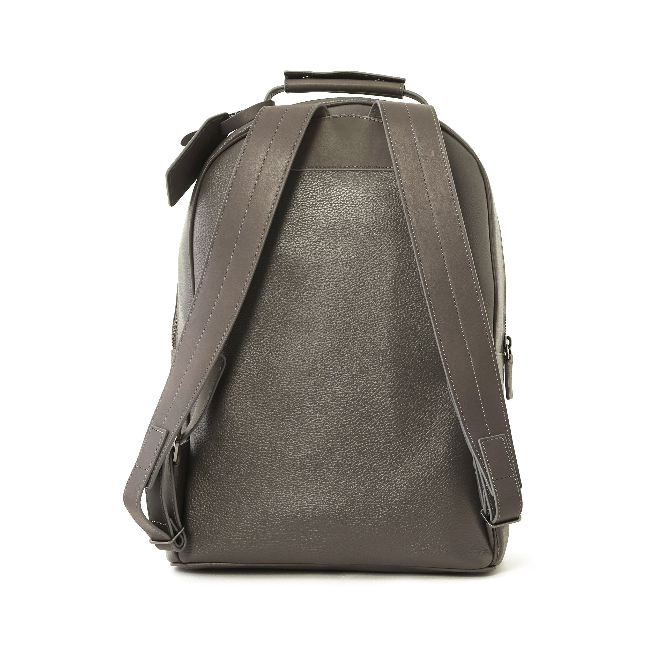 Men's Calf Leather Floater Handmade Backpack U25006 7