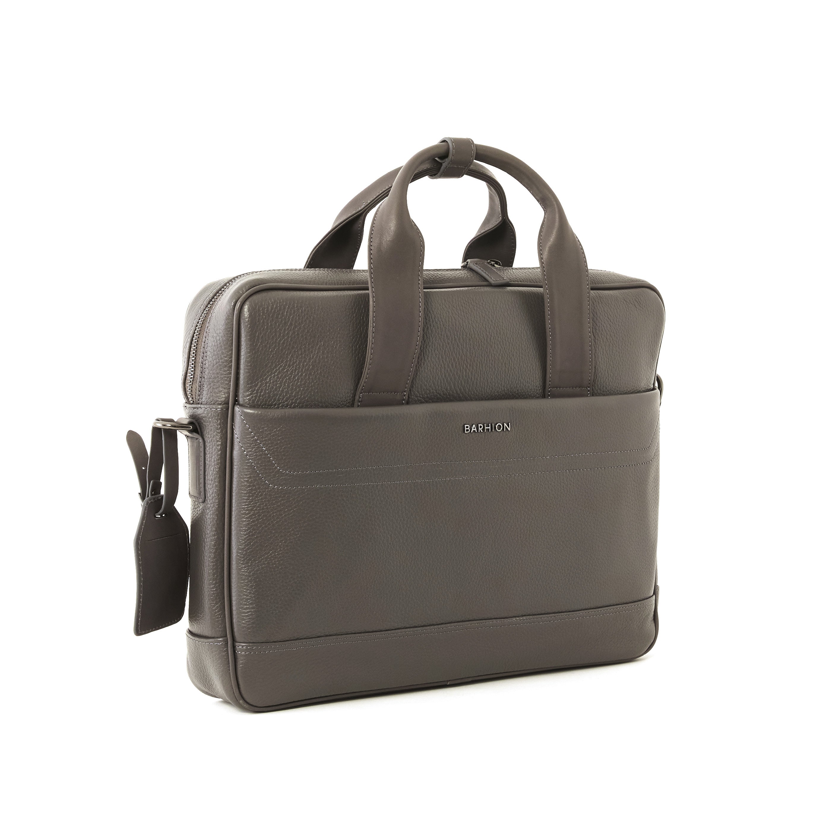 Men's Calf Leather Floater Handmade Laptop Bag U25007 6