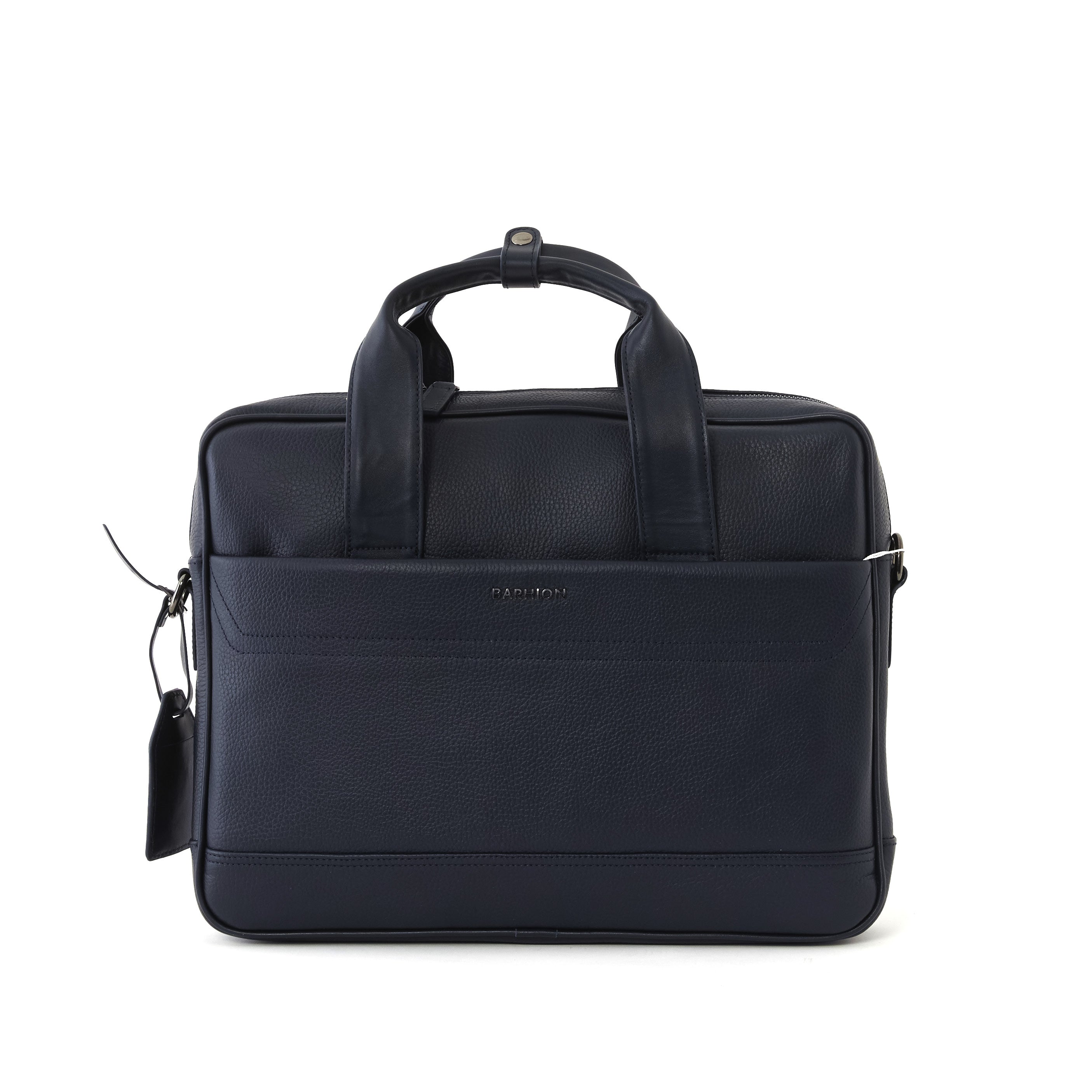 Men's Calf Leather Floater Handmade Laptop Bag U25007 8