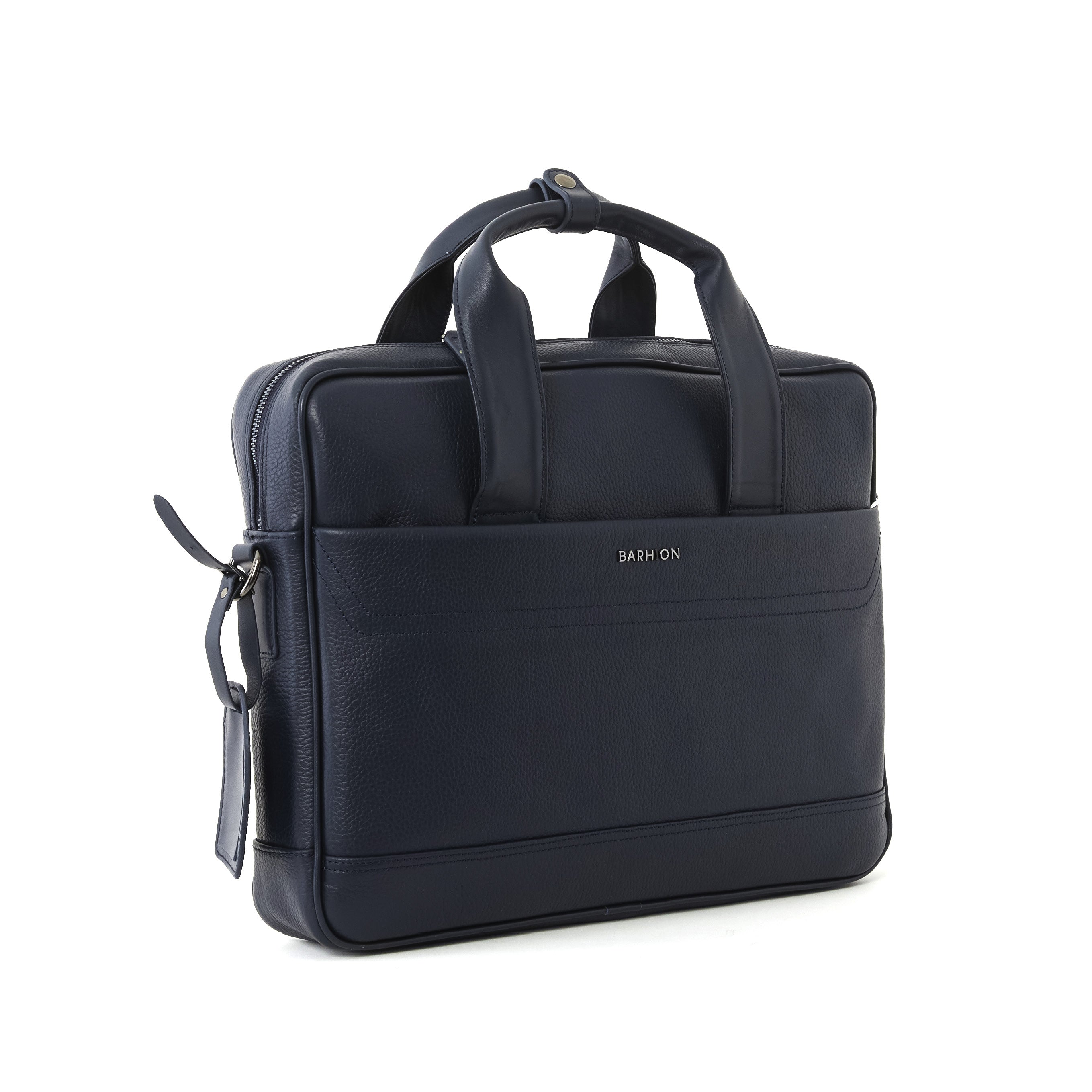 Men's Calf Leather Floater Handmade Laptop Bag U25007 9