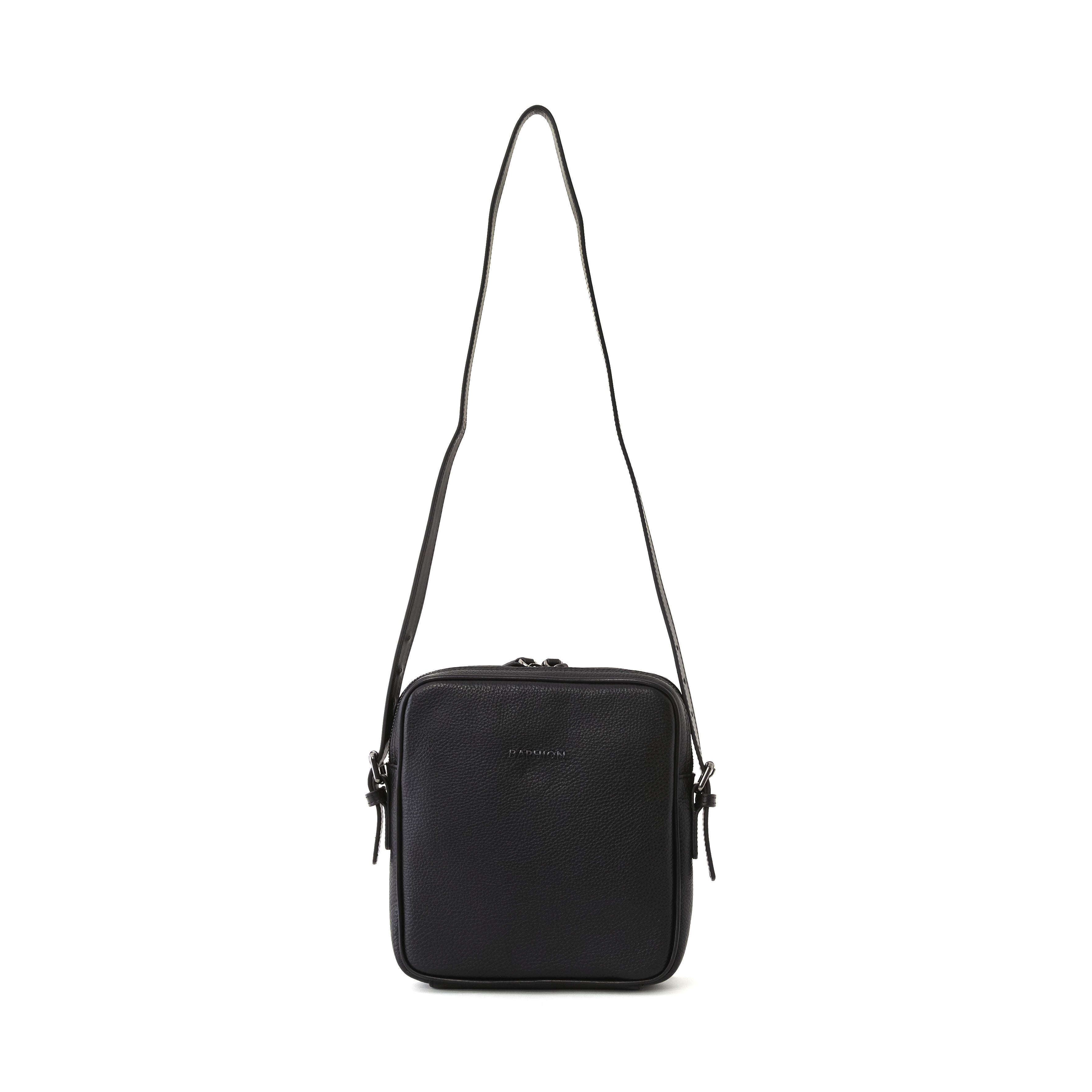 Men's Calf Leather Floater Handmade Messenger Bag U25008 1