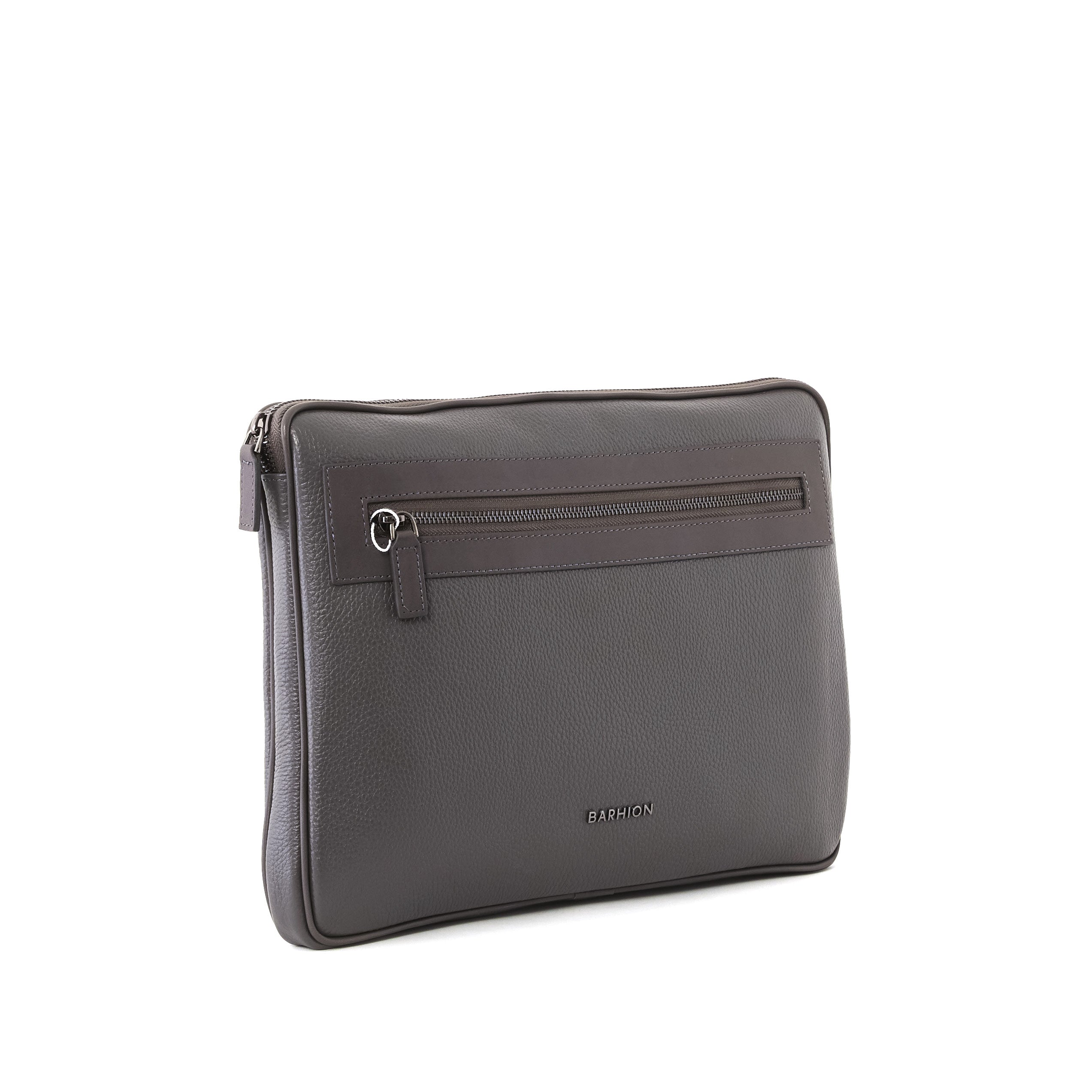Men's Calf Leather Floater Handmade File Bag U25009 7