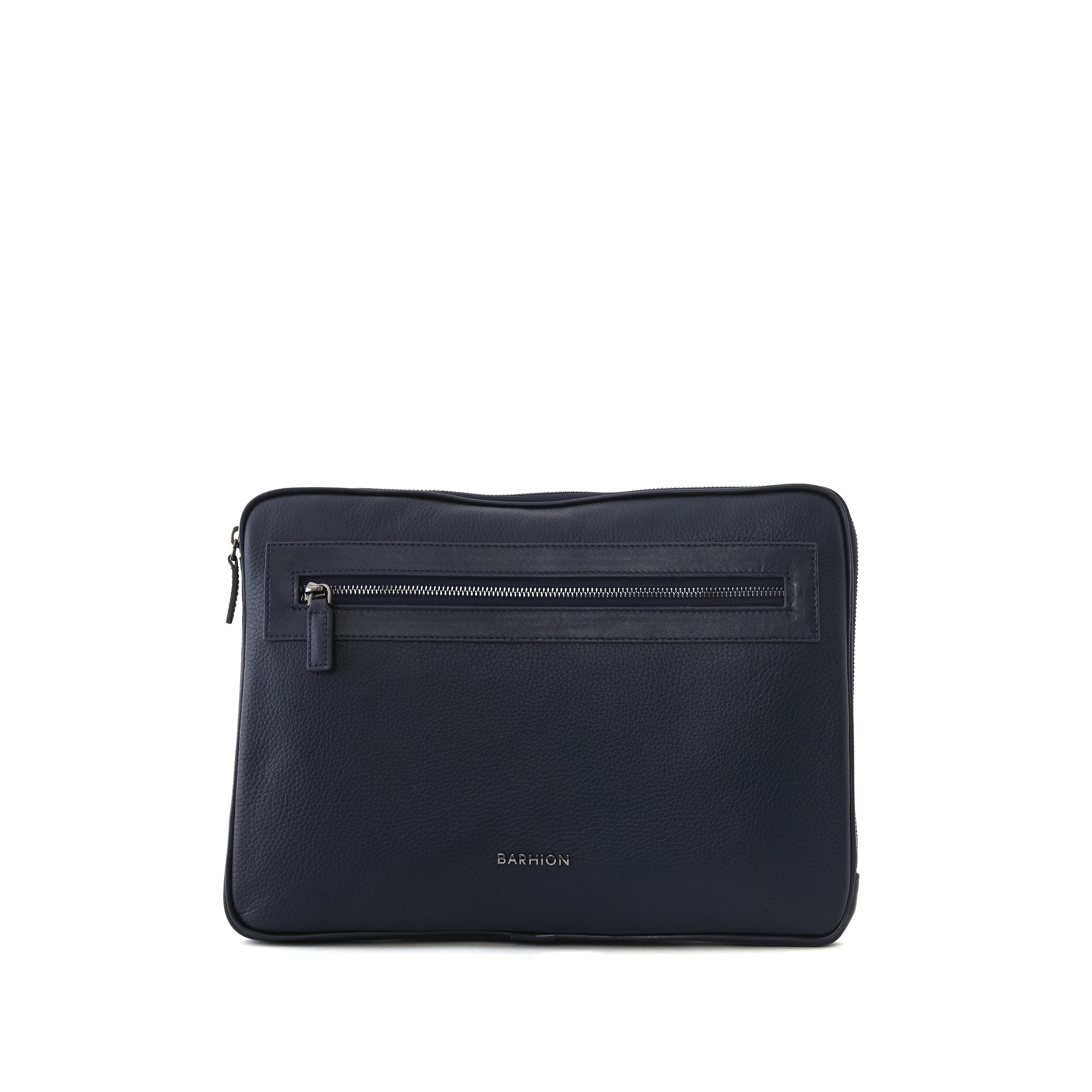 Men's Calf Leather Floater Handmade File Bag U25009 9