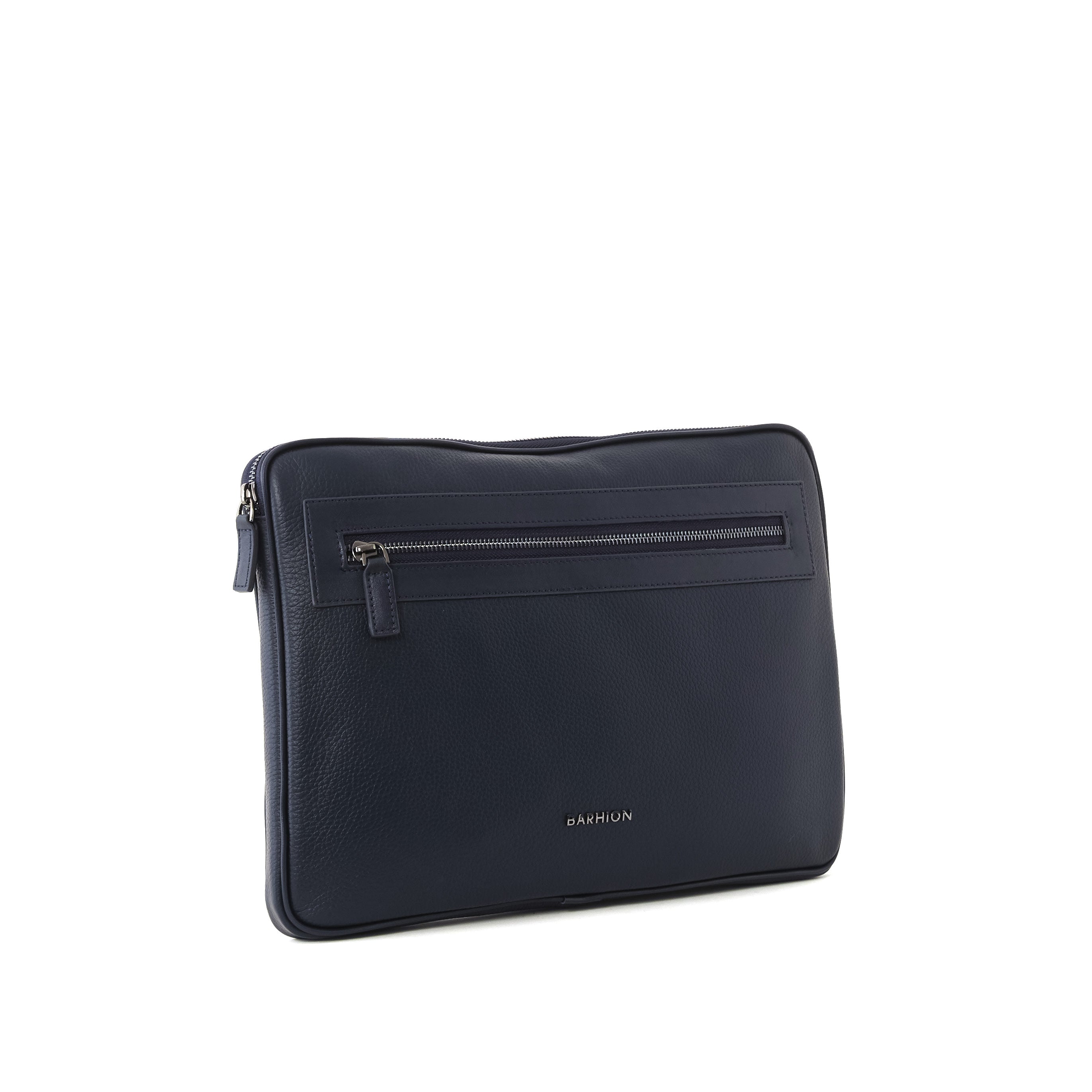 Men's Calf Leather Floater Handmade File Bag U25009 10
