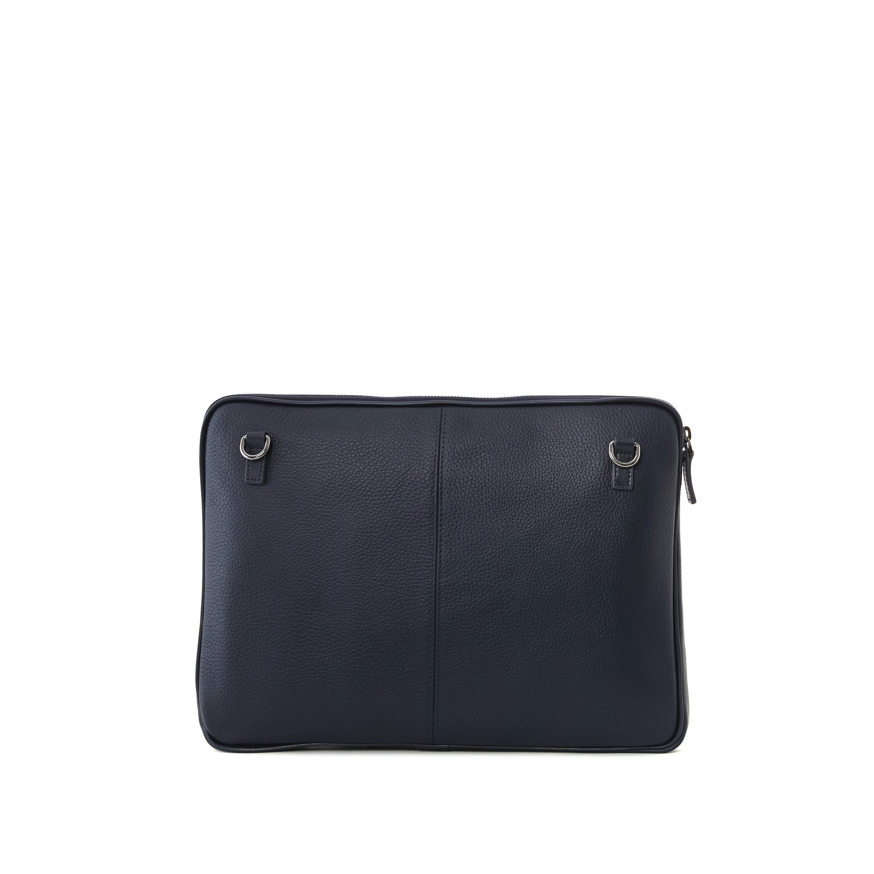 Men's Calf Leather Floater Handmade File Bag U25009 11