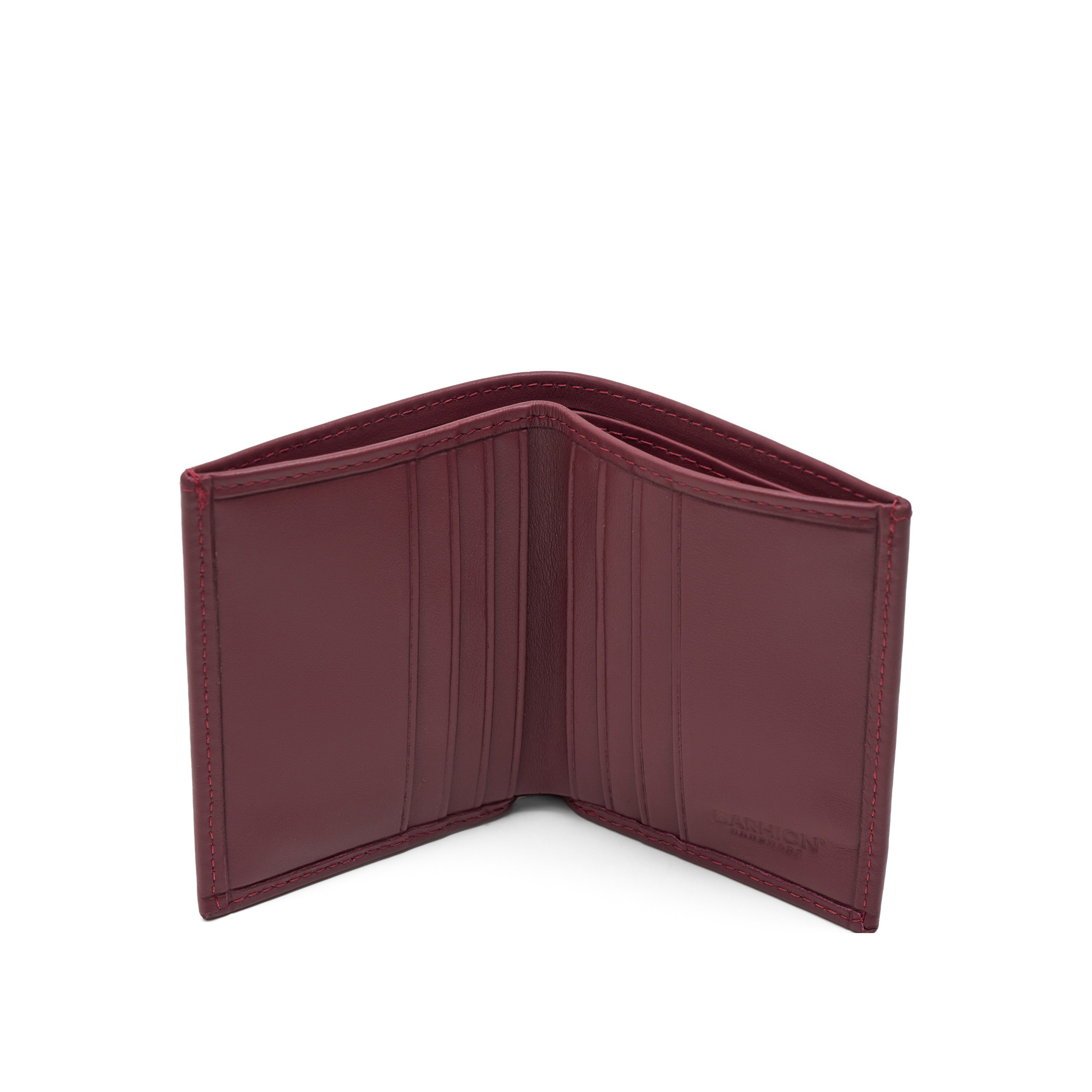 Men's Calf Leather Handmade Wallet M25018 4