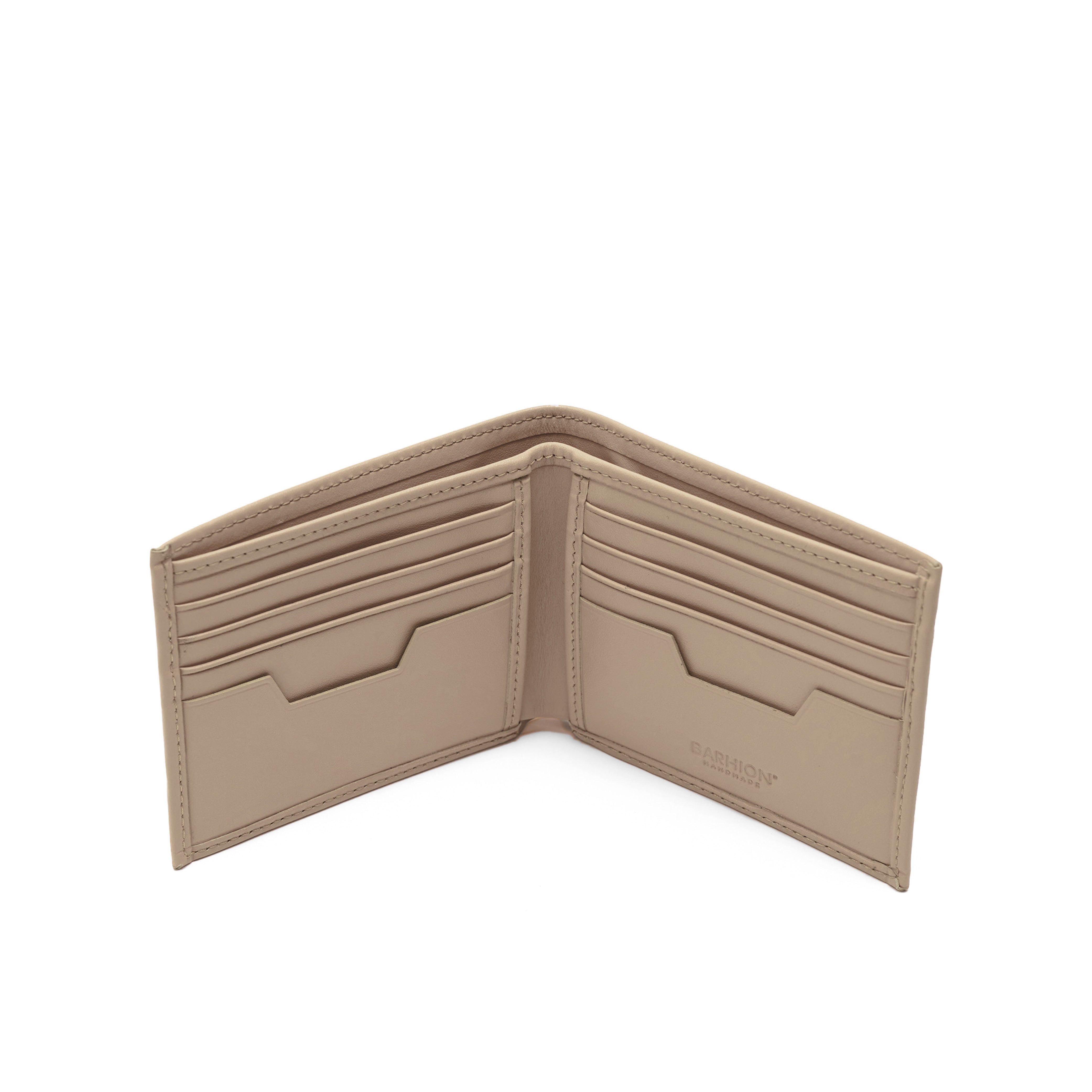 Men's Calf Leather Handmade Wallet M25019 4