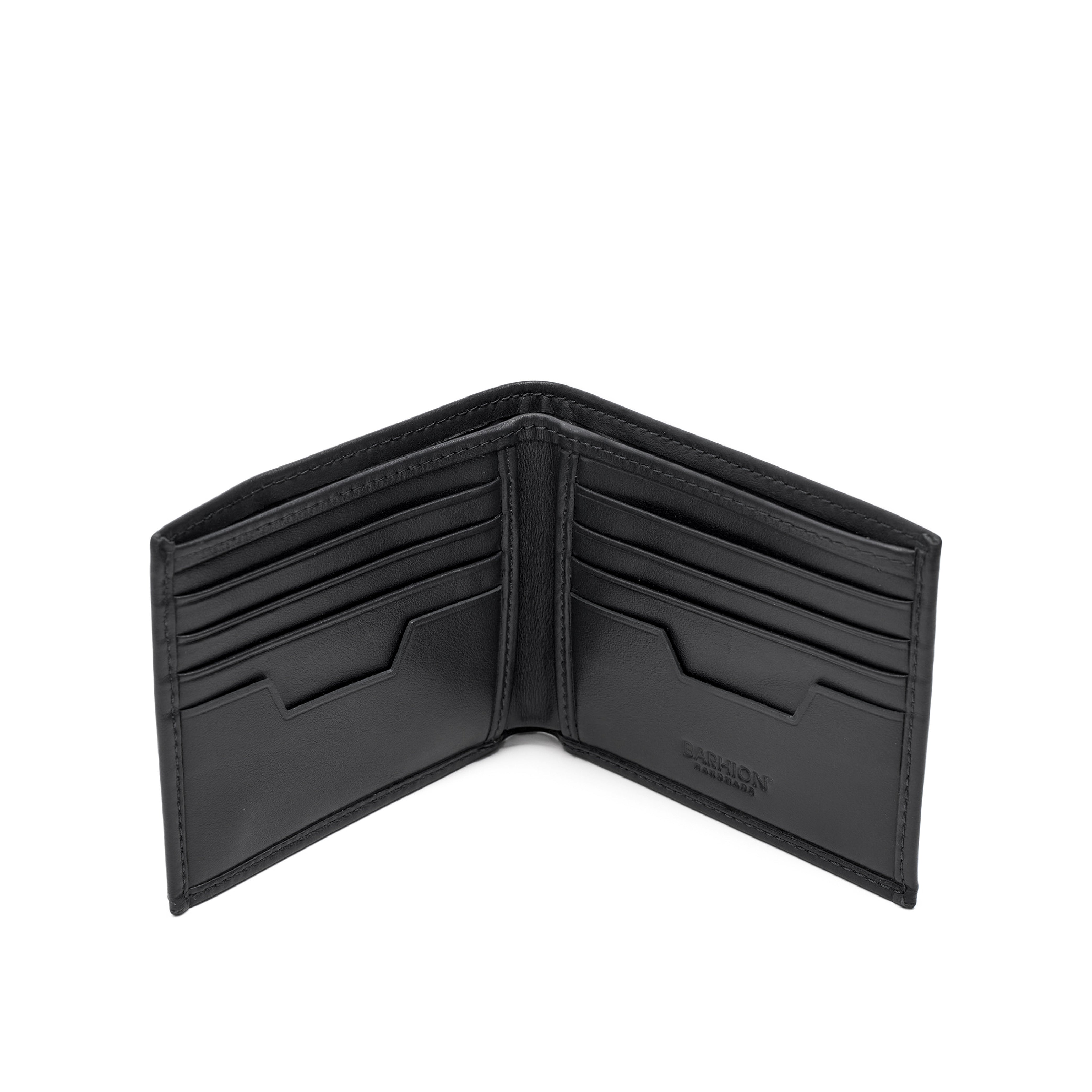 Men's Calf Leather Handmade Wallet M25019 9
