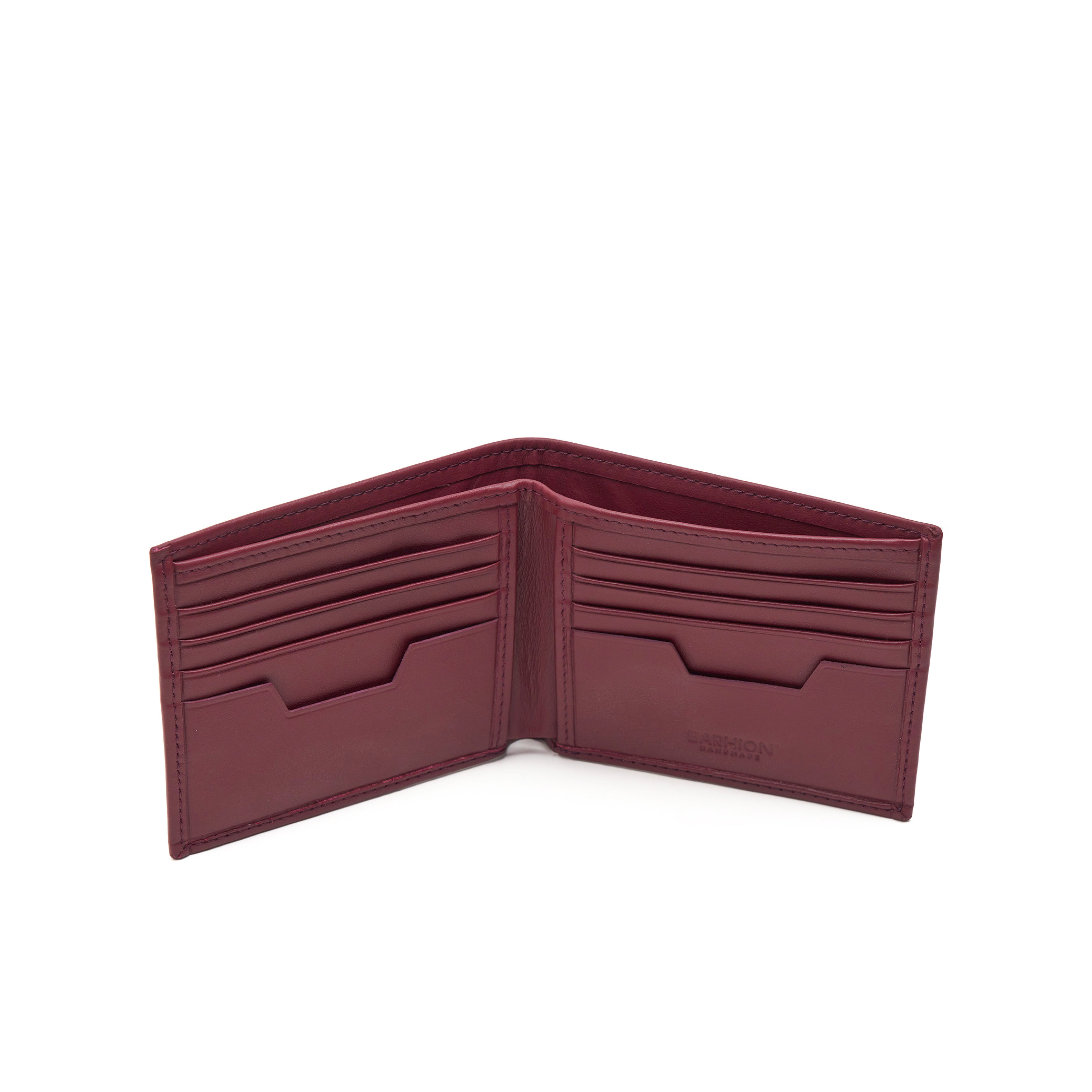 Men's Calf Leather Handmade Wallet M25019 14