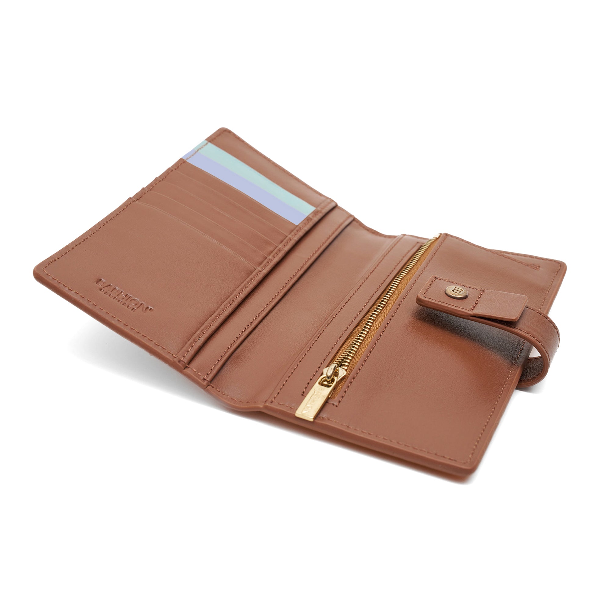 Women's Calf Leather Handmade Wallet W25022 20