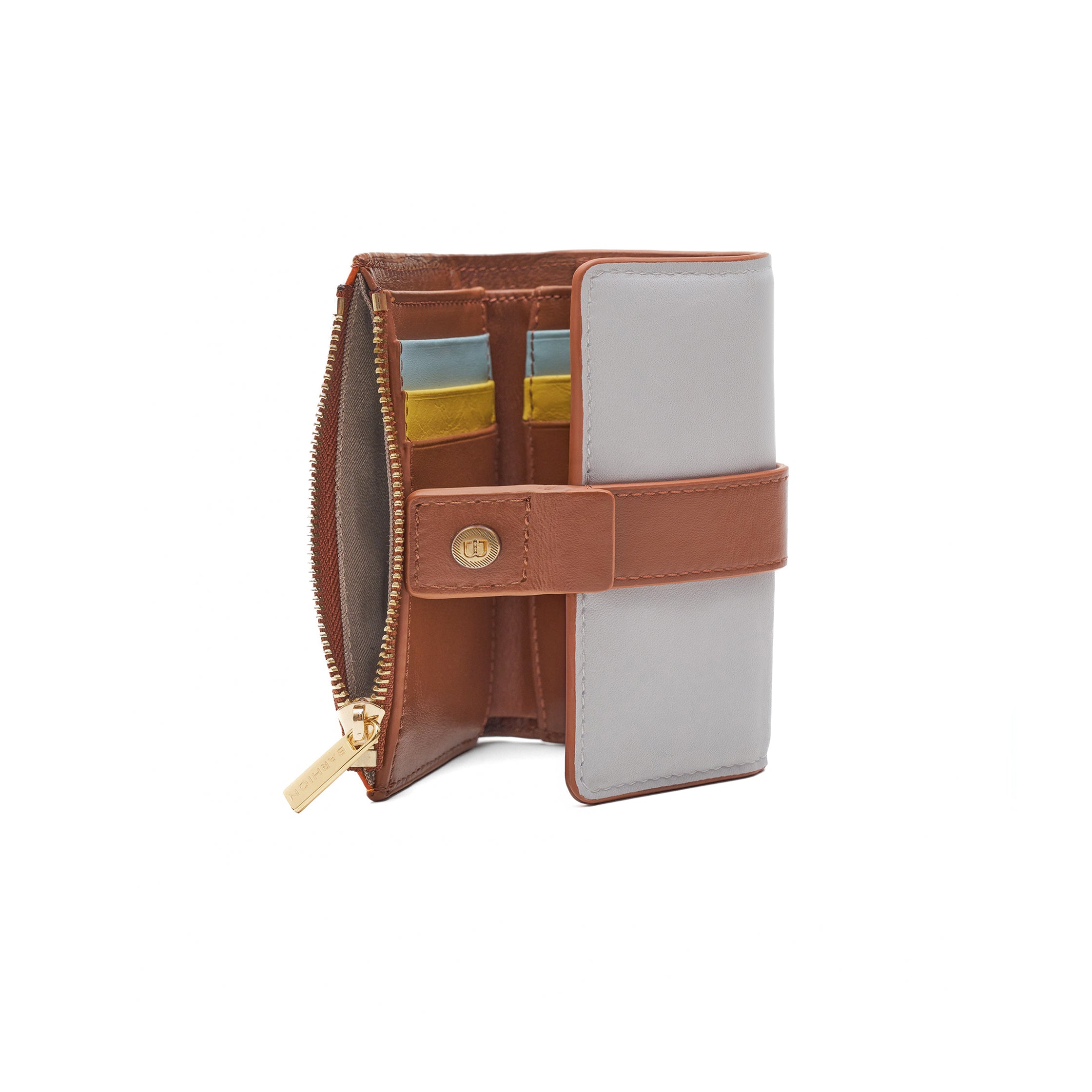 Women's Calf Leather Handmade Wallet W25023 6