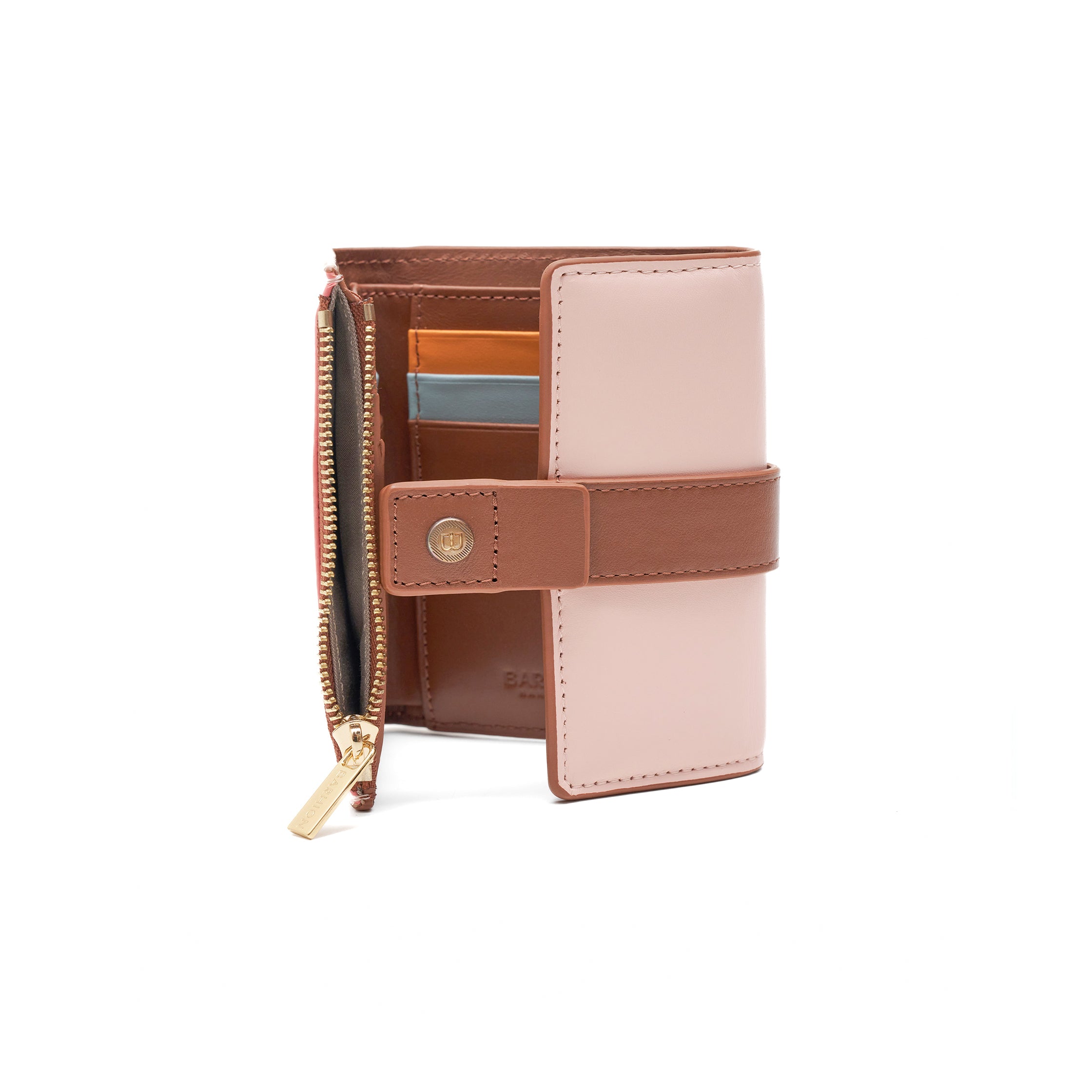 Women's Calf Leather Handmade Wallet W25023 14