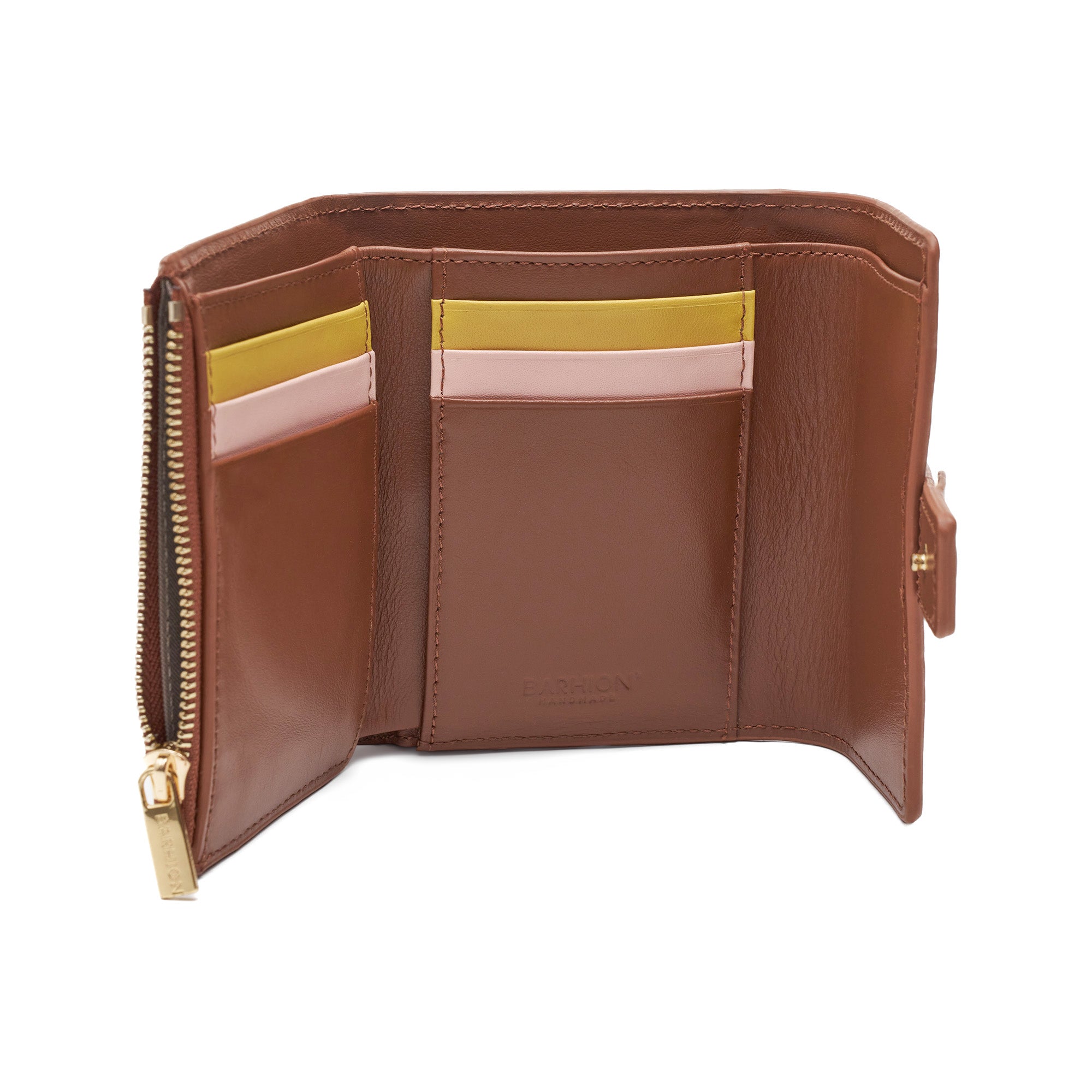 Women's Calf Leather Handmade Wallet W25023 19