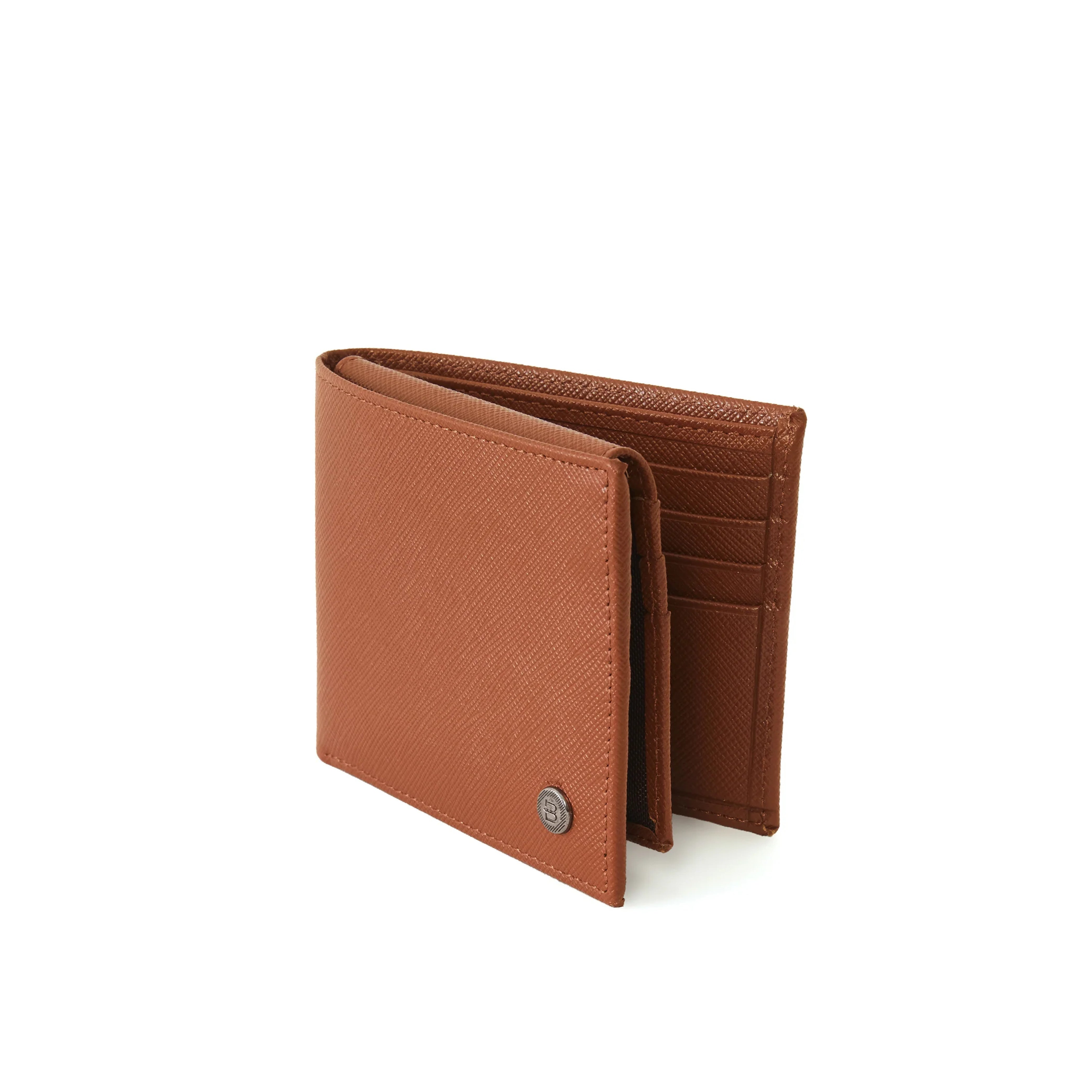 Men's Calf Leather Saffiano Handmade Wallet M25017 16