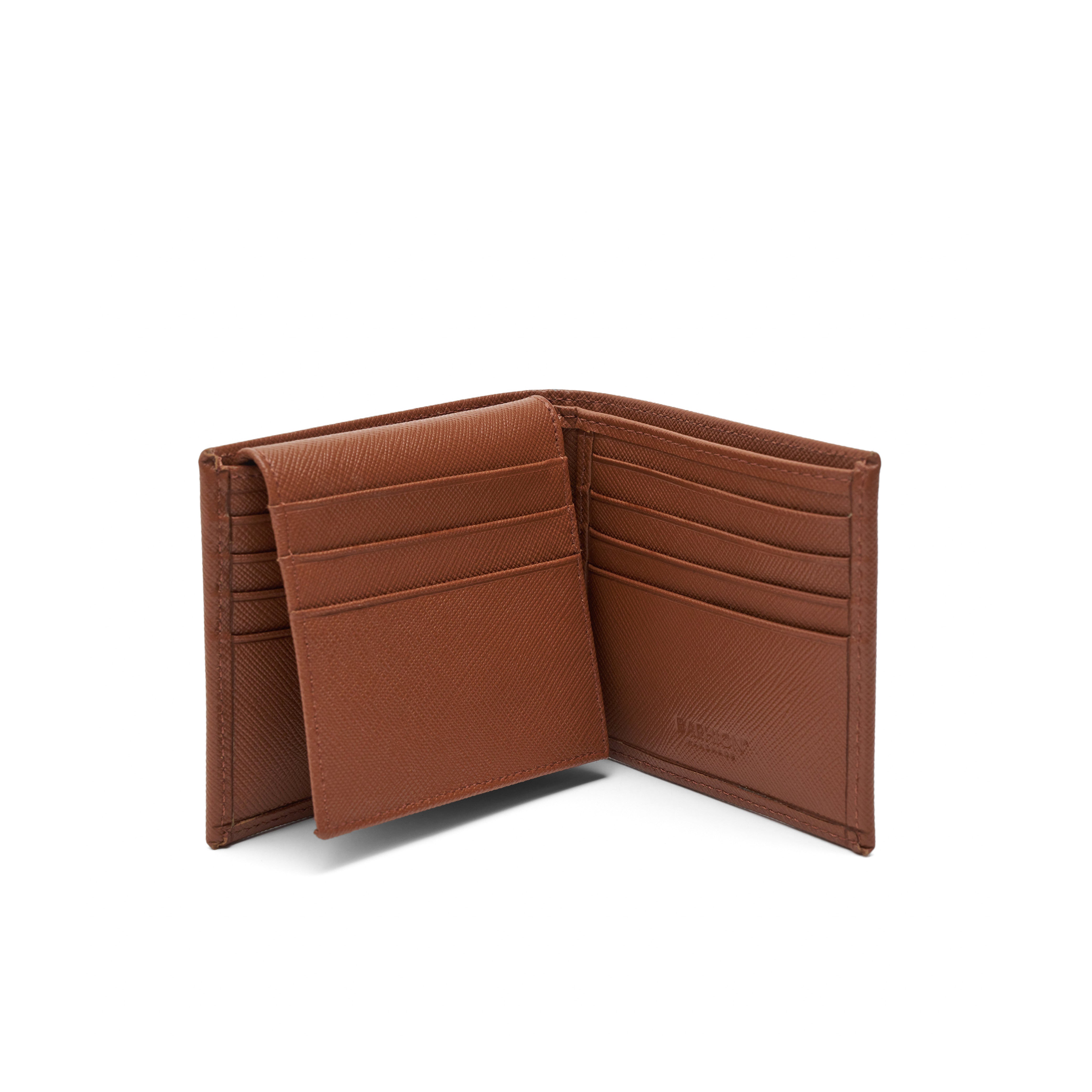 Men's Calf Leather Saffiano Handmade Wallet M25017 17