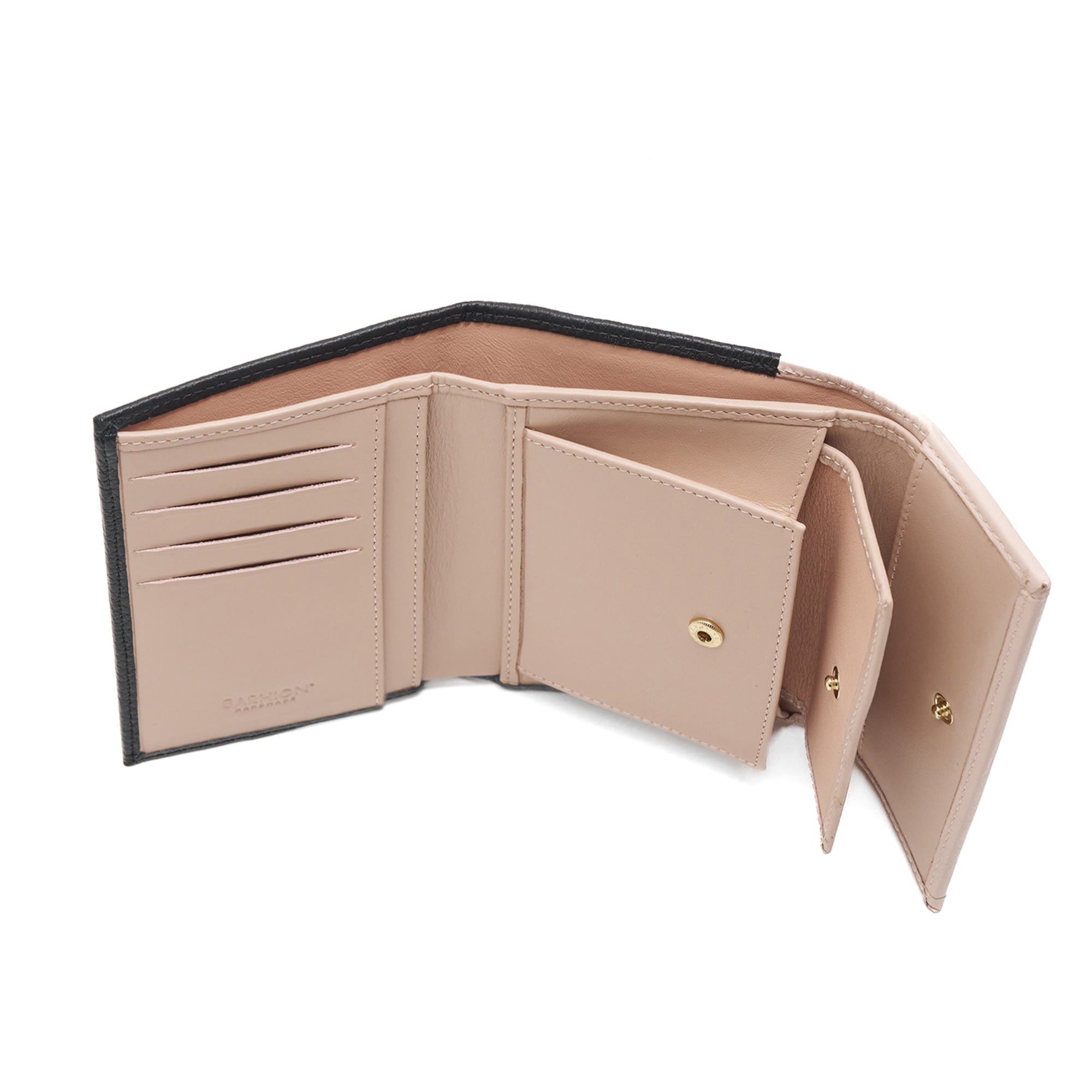 Women's Calf Leather Floater Handmade Wallet W25025 26