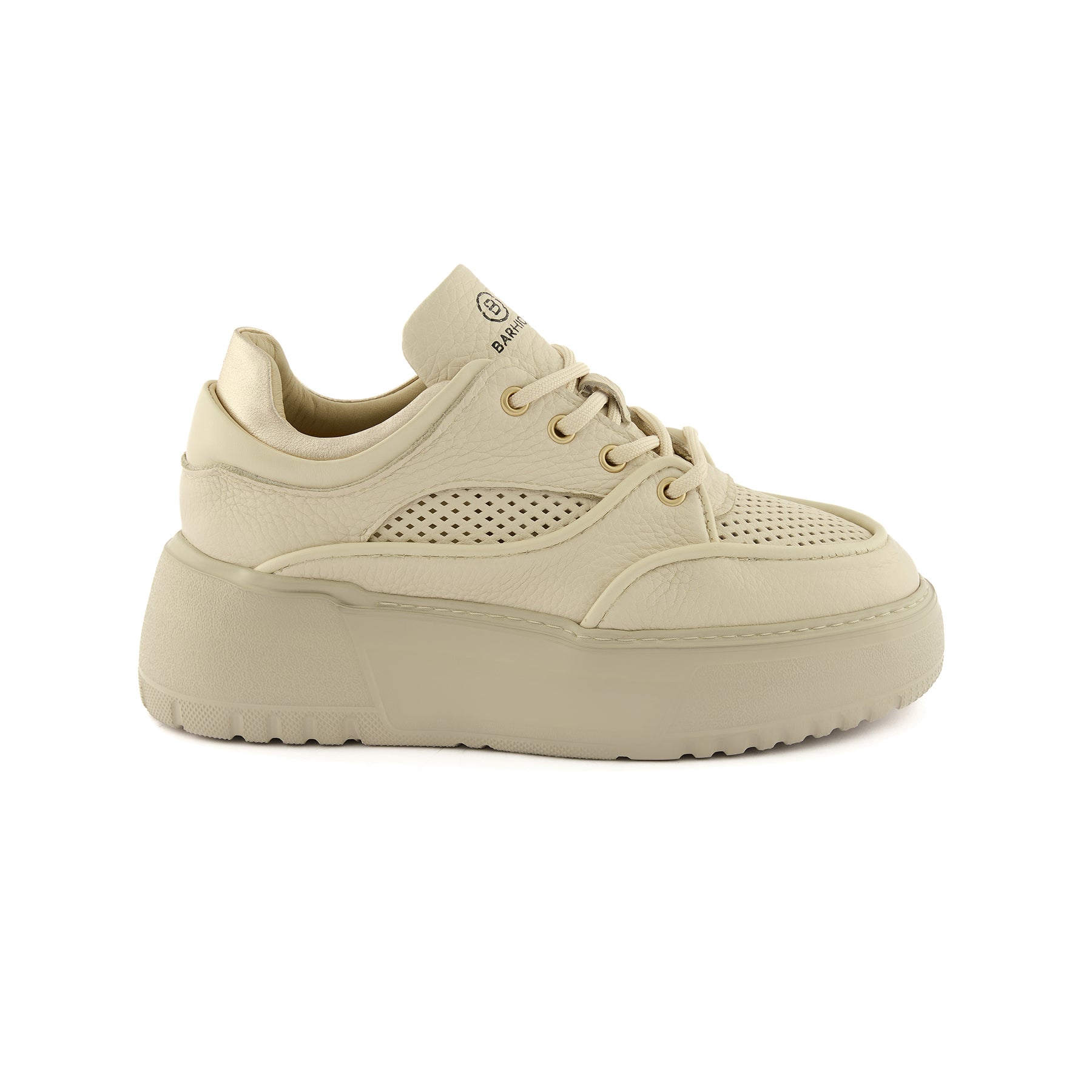 Women’s Tan Handmade Calf Leather Sneakers W5033