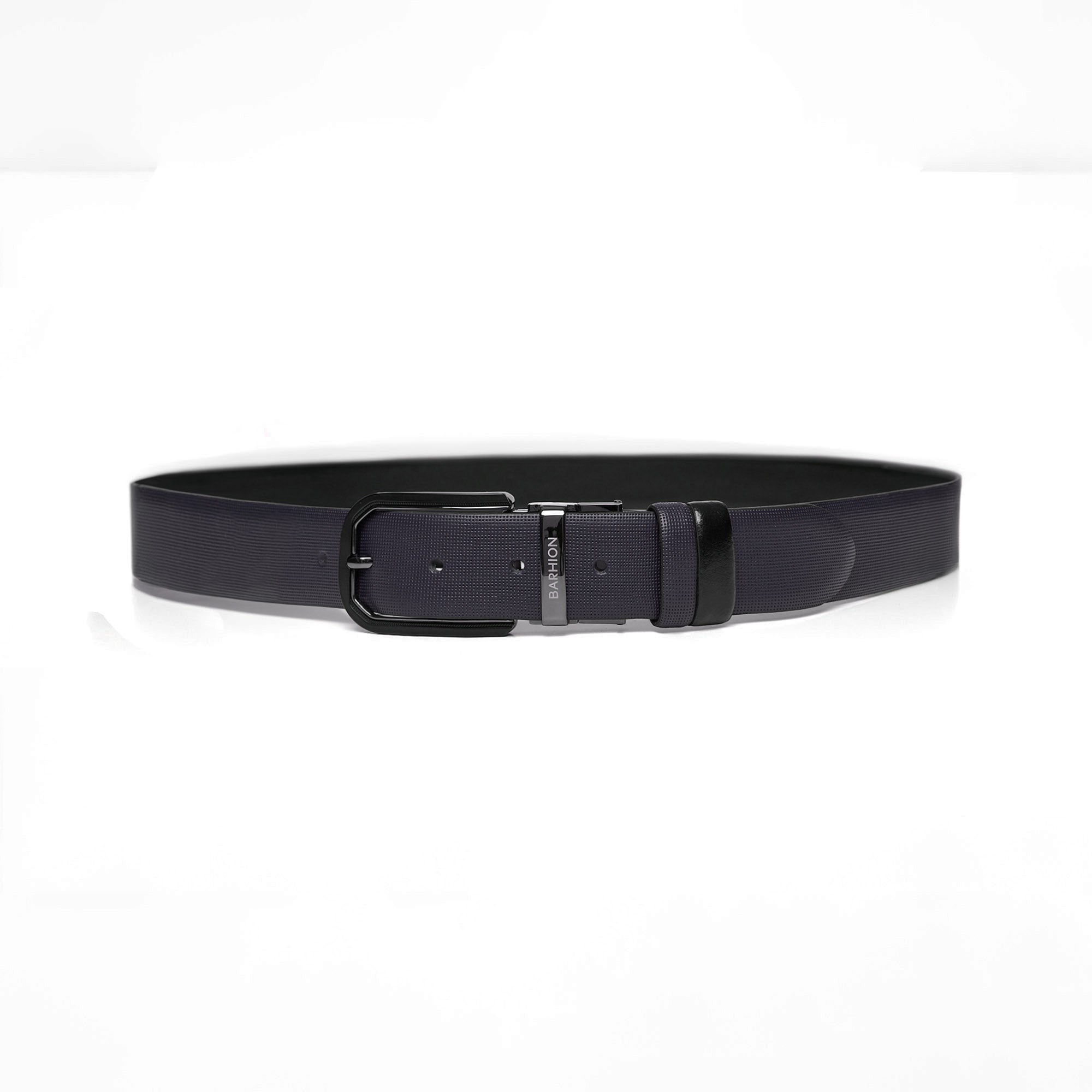 Men's Saffiano Reversible Calf Leather Handmade Belt M103 8