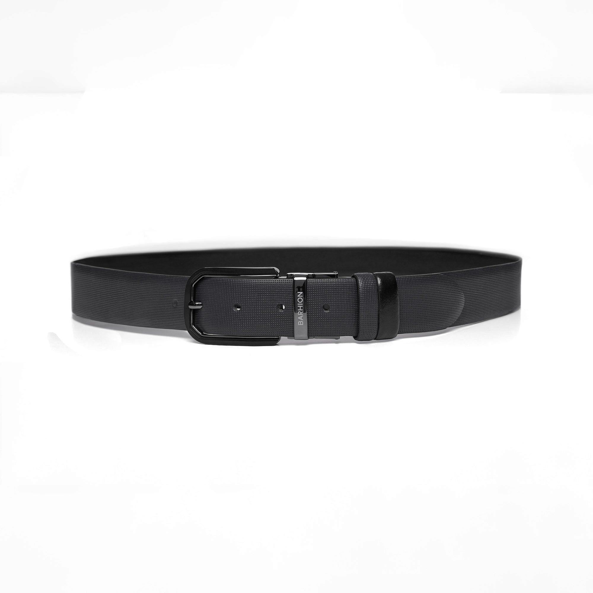 Men's Saffiano Reversible Calf Leather Handmade Belt M103 14