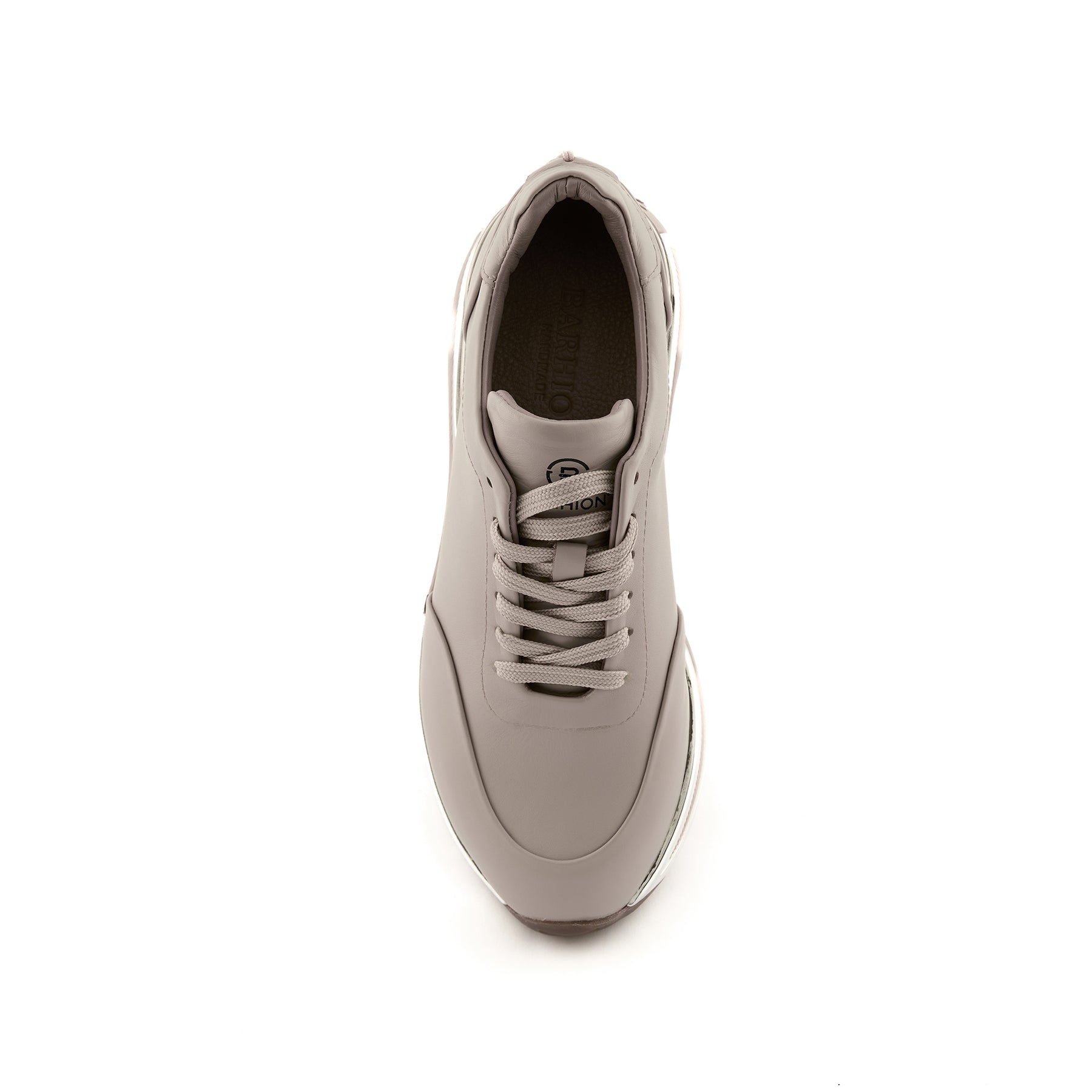 Women’s Mink Handmade Calf Leather Sneakers W5037