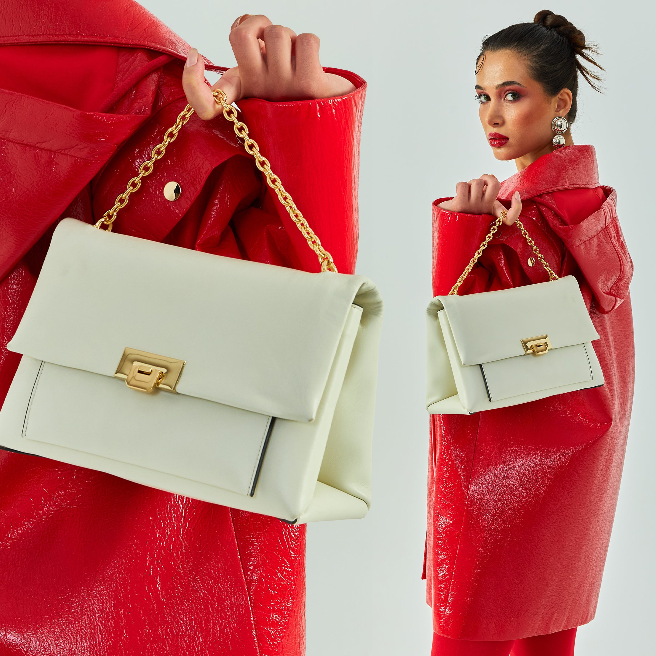 Women's Calf Leather Handmade Crossbody Bag W20008